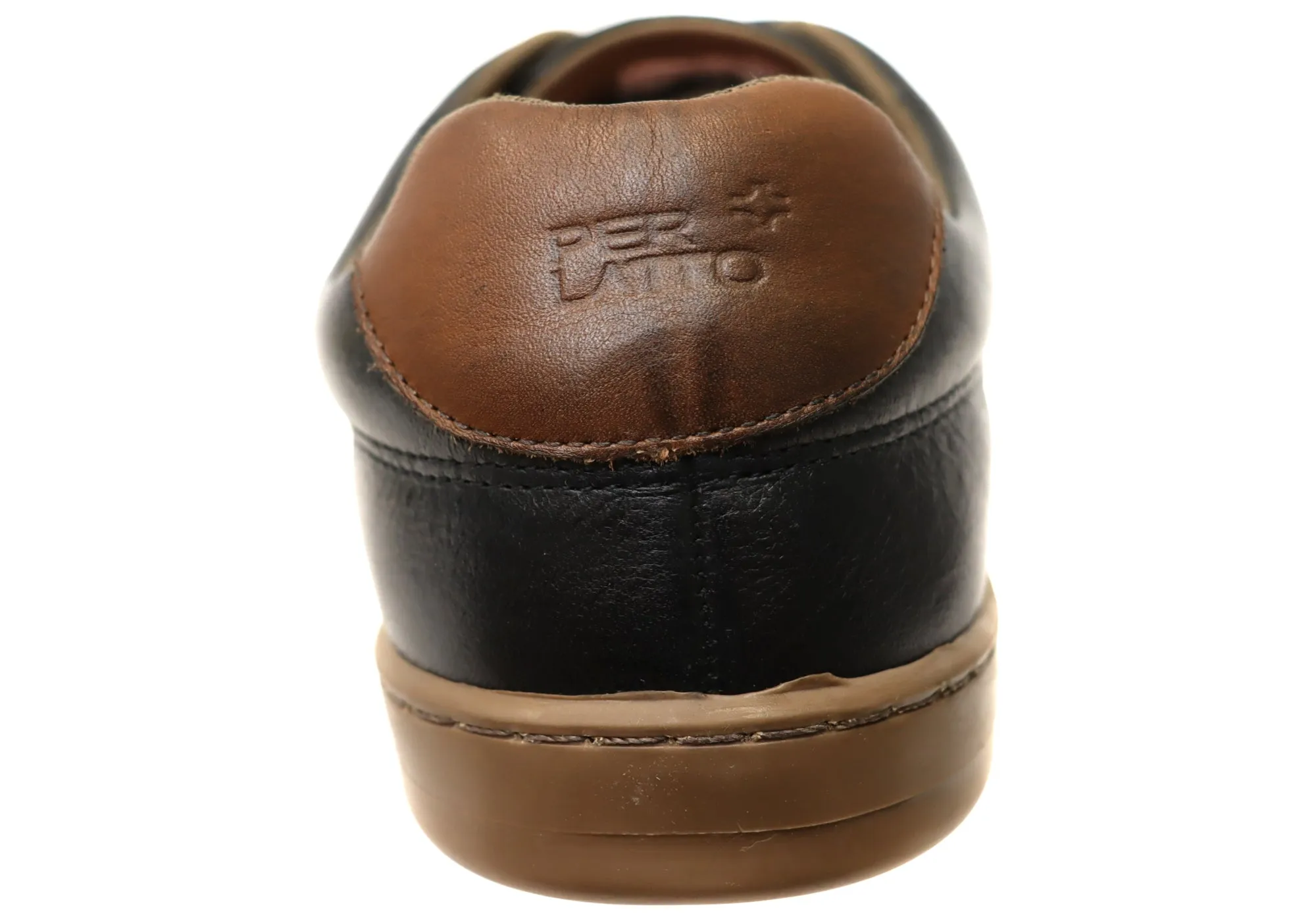 Perlatto Paul Homme Brésilien Chaussures Décontractées à Enfiler en Cuir Confortable Perlatto Chaussures