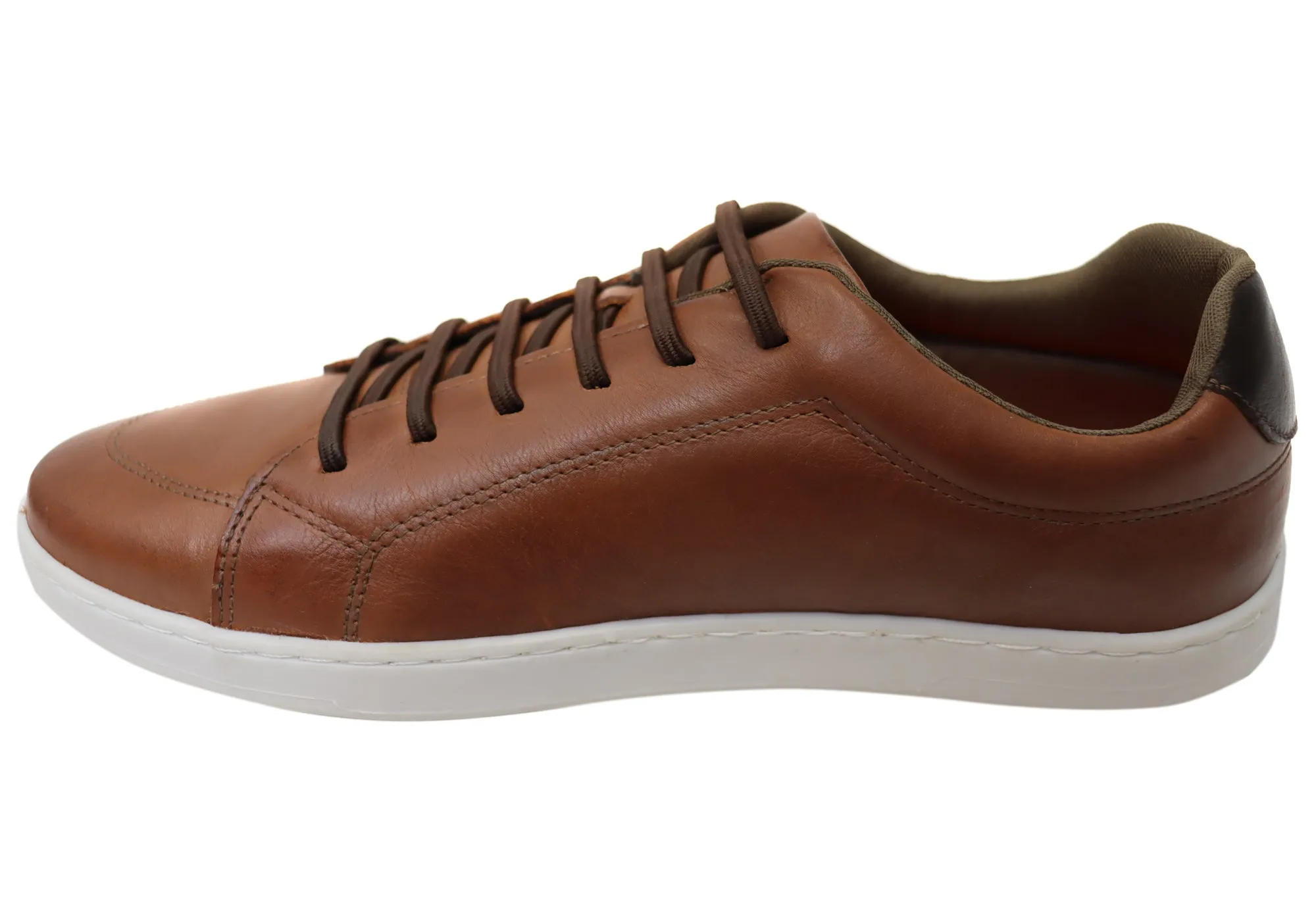 Perlatto Paul Homme Brésilien Chaussures Décontractées à Enfiler en Cuir Confortable Perlatto Chaussures