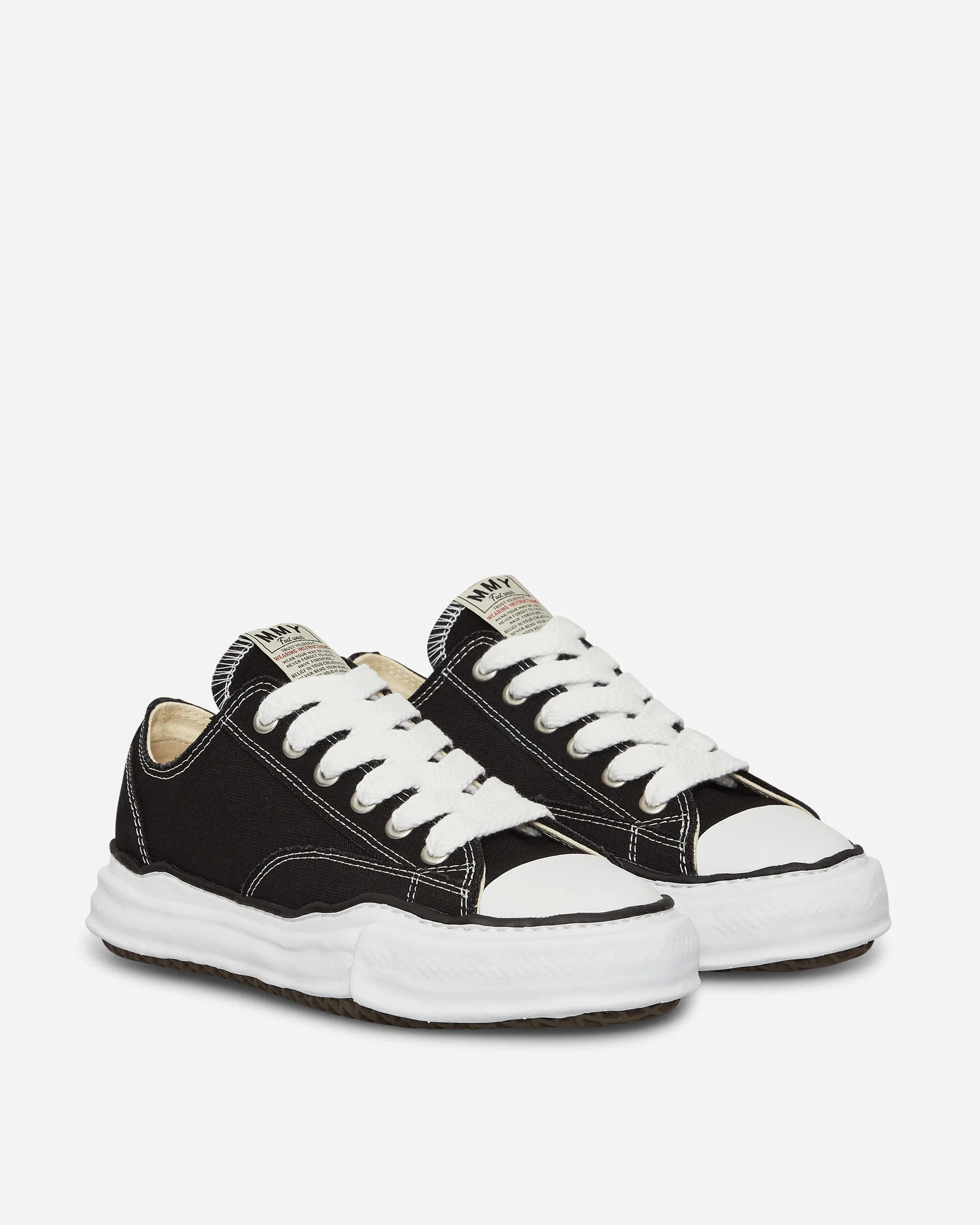 Baskets basses Peterson OG Sole en toile noire