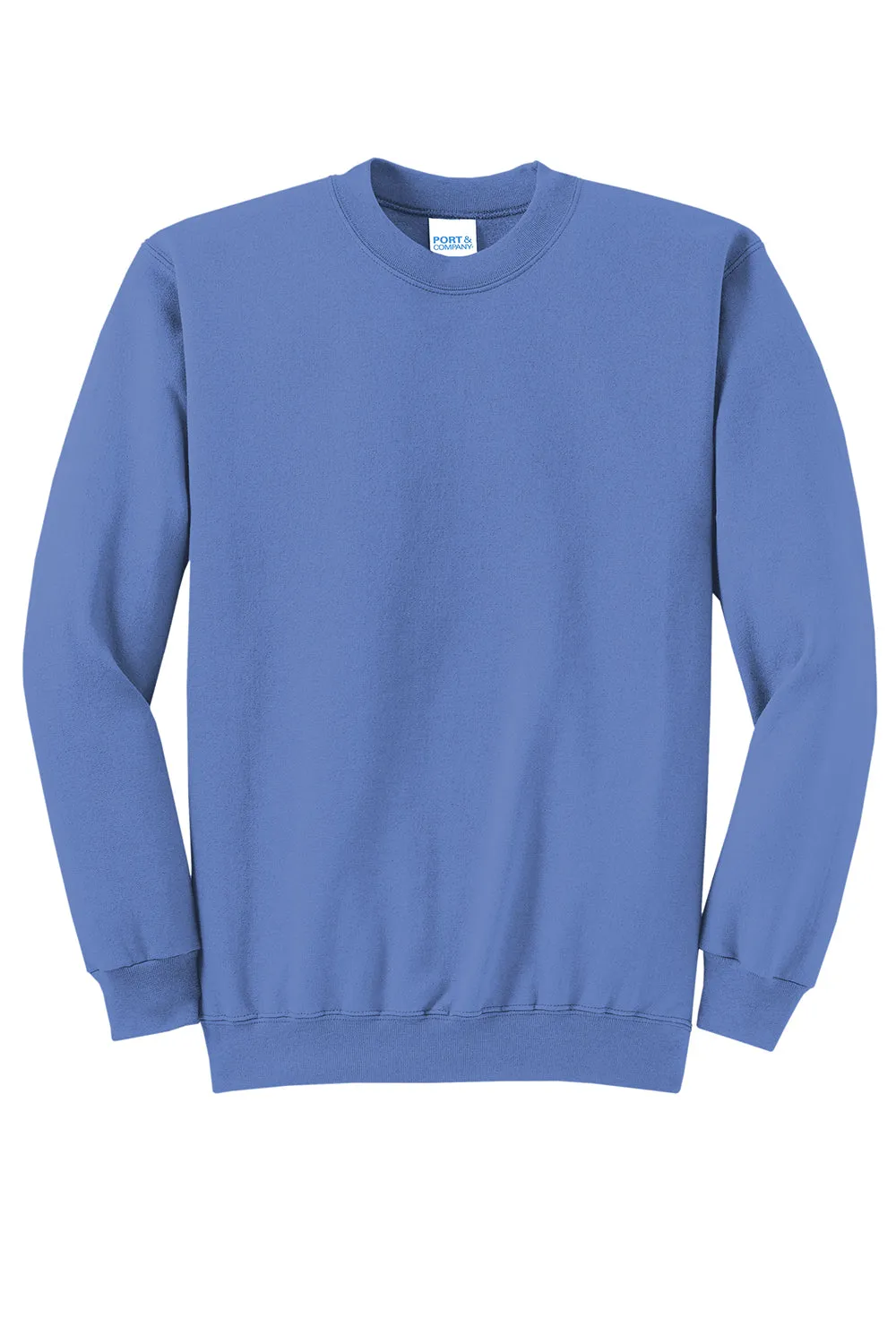 Pull en polaire résistant aux boulochages pour homme Port & Company - Bleu Caroline