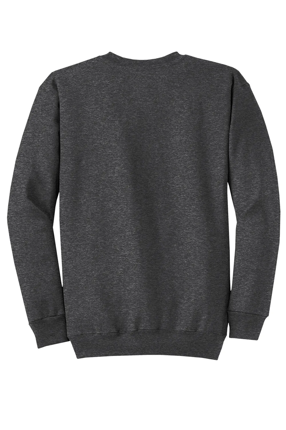 Pull en polaire résistant aux pilules pour hommes Port & Company - Gris foncé chiné