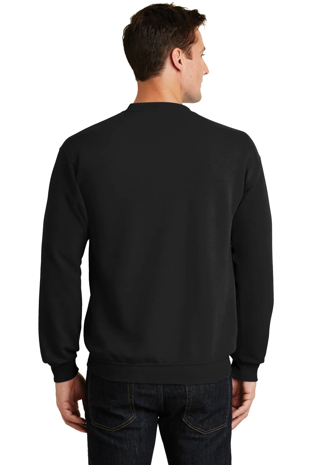 Pull en polaire résistant aux pilules pour hommes Port & Company - Noir intense