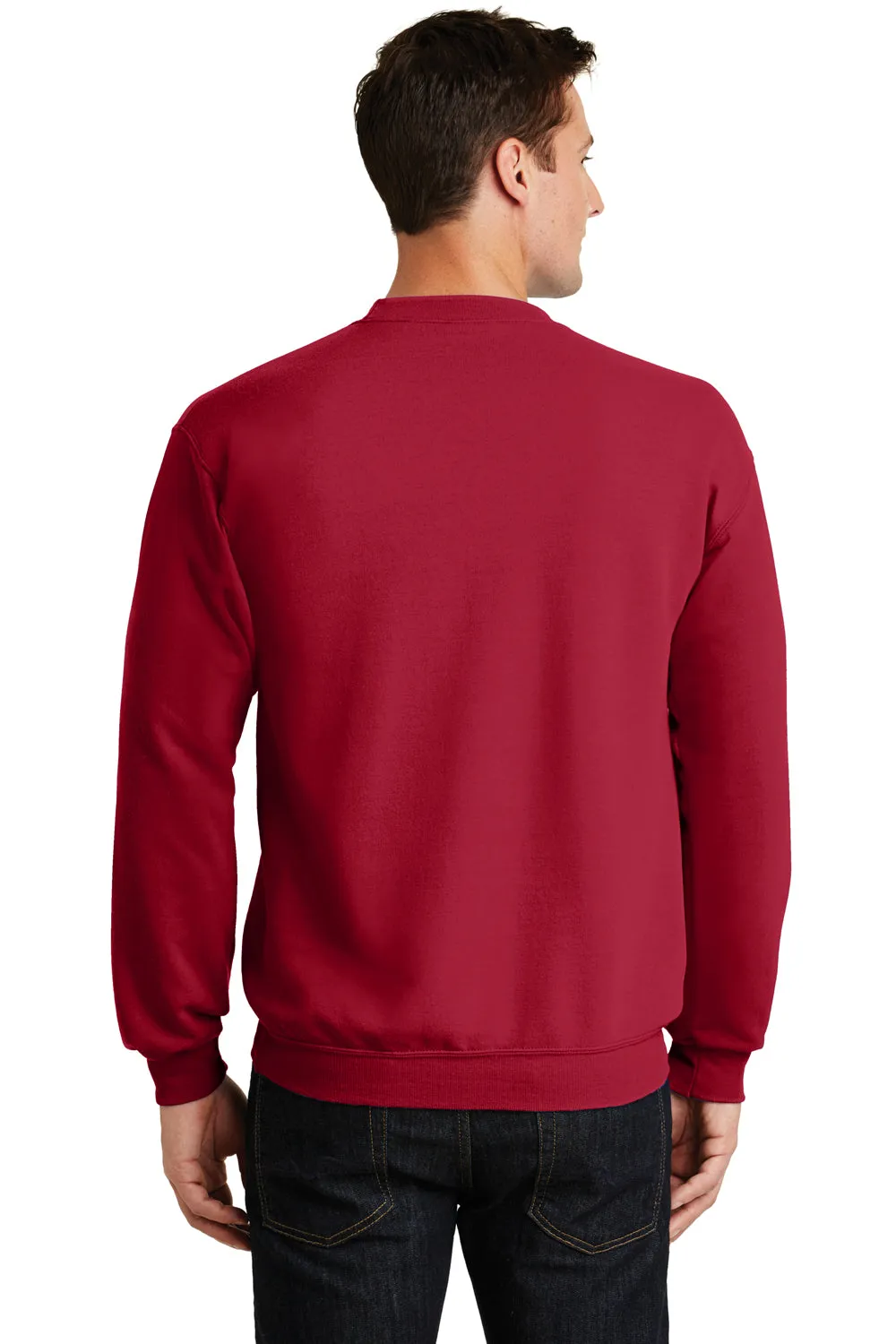 Pull en polaire résistant aux pilules pour hommes Port & Company - Rouge