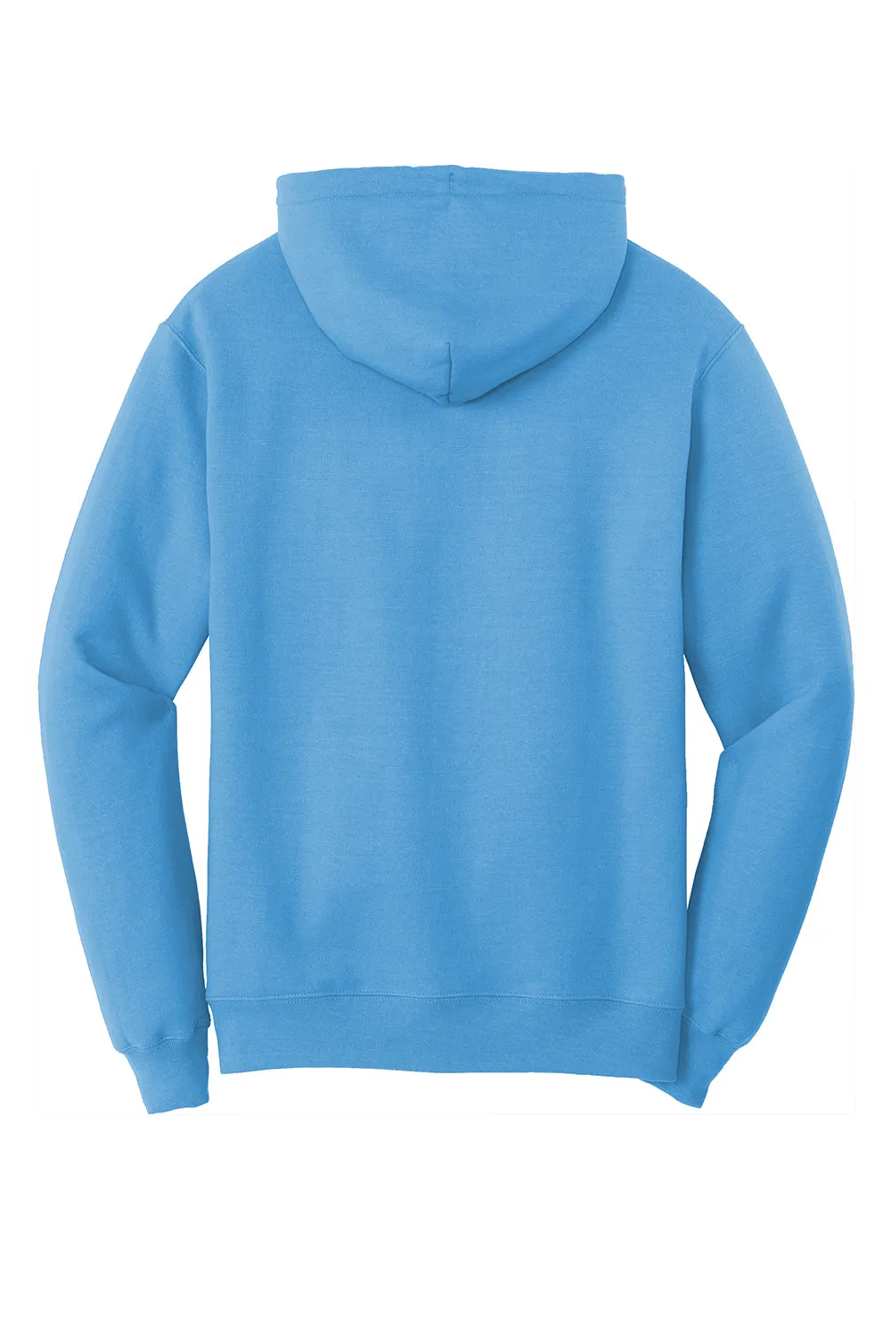 Port & Company Sweat à capuche pour homme en polaire résistante aux pilules avec poche kangourou - Bleu aquatique