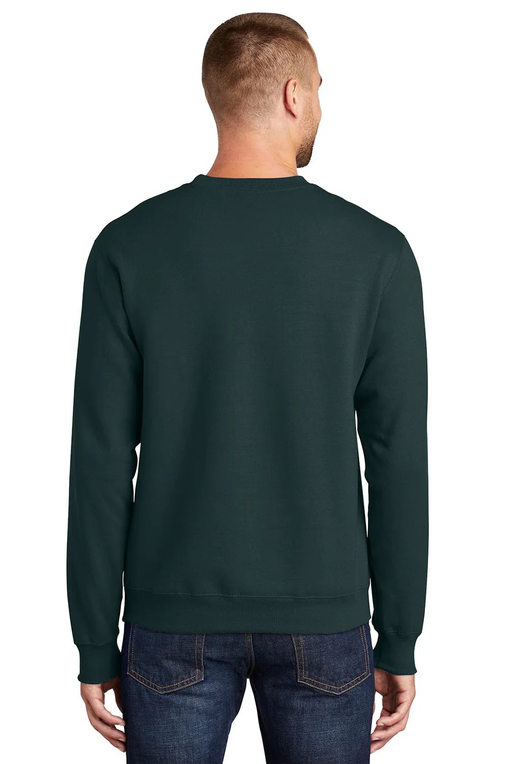 Pull en polaire résistant aux pilules pour hommes Port & Company - Vert foncé