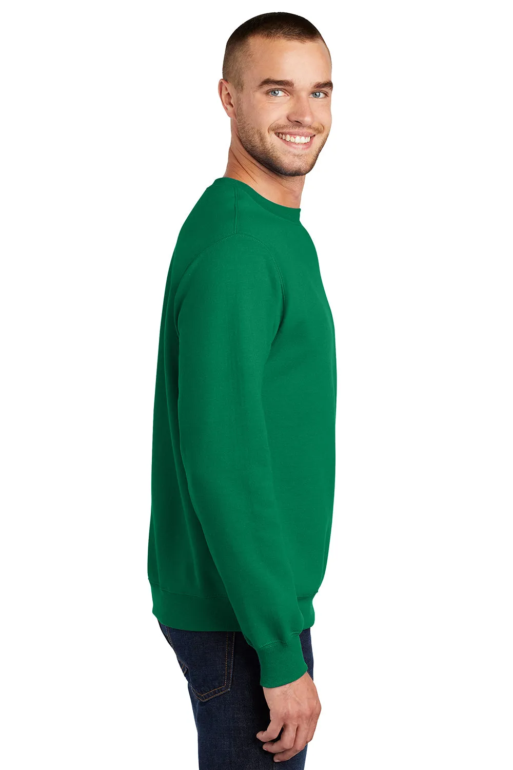 Pull en polaire résistant aux pilules pour hommes Port & Company - Vert Kelly