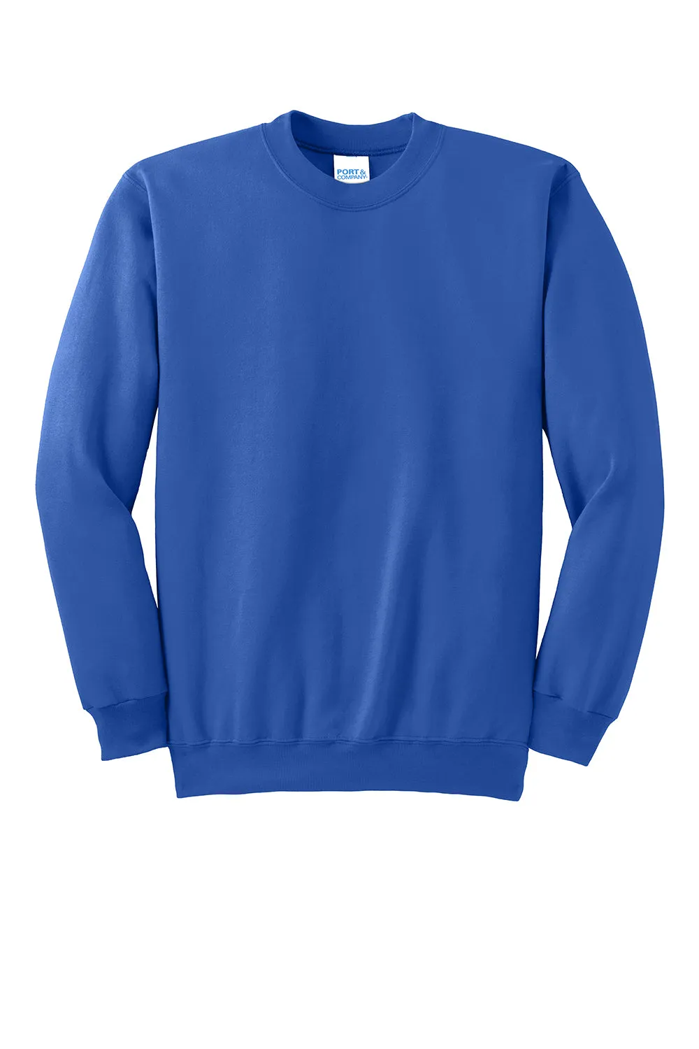 Pull en polaire résistant aux pilules pour hommes Port & Company - Bleu royal