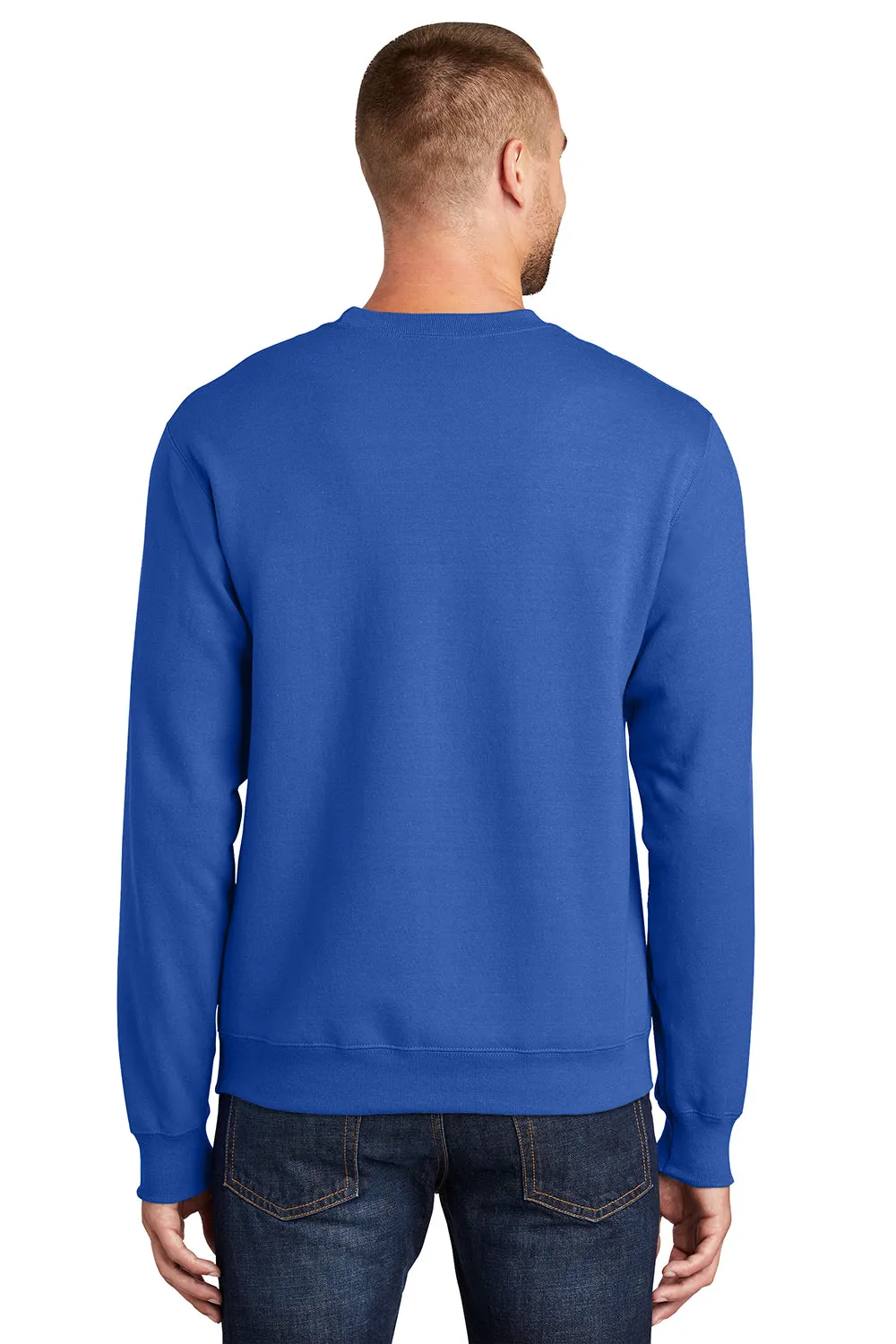 Pull en polaire résistant aux pilules pour hommes Port & Company - Bleu royal
