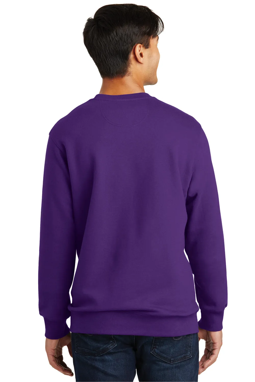 Port & Company Pull en polaire préféré des hommes - Violet équipe - Liquidation