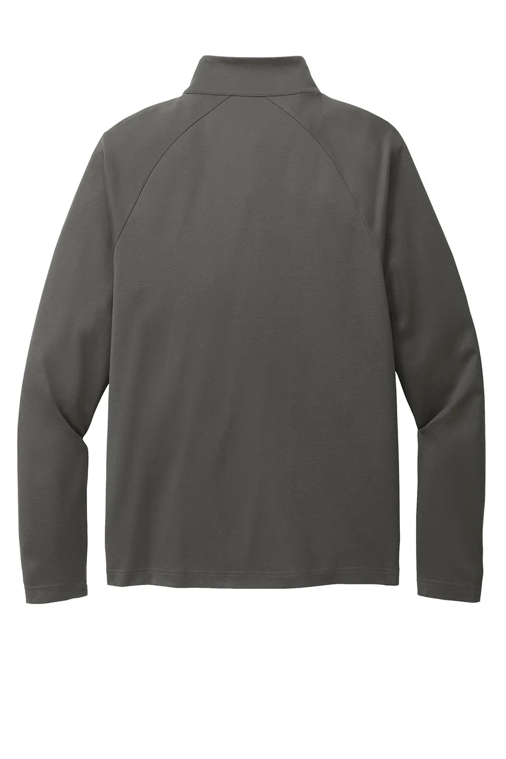 Sweat-shirt à col 1/4 zip résistant aux accrocs C-FREE pour hommes de Port Authority - Gris acier