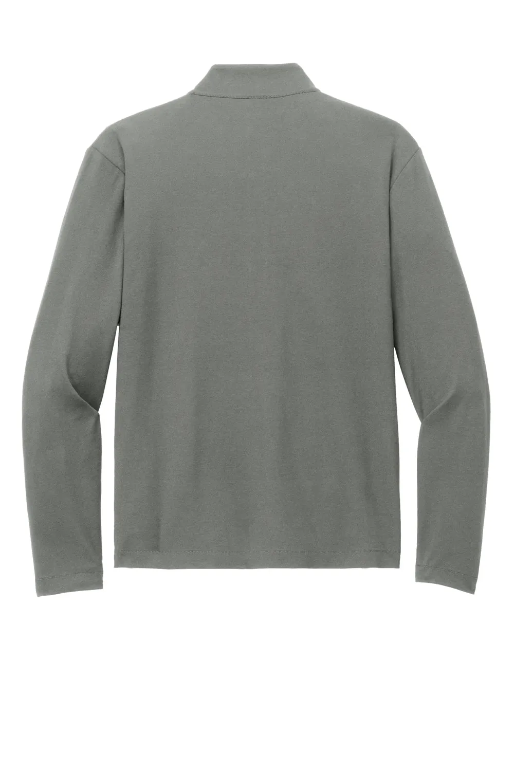 Pull à capuche 1/4 zip Port Authority pour hommes - Gris ombré