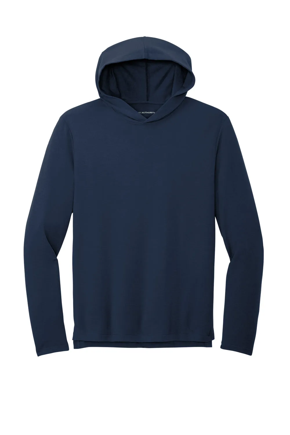 Pull à capuche résistant aux accrocs en microterry pour hommes Port Authority - Bleu marine rivière