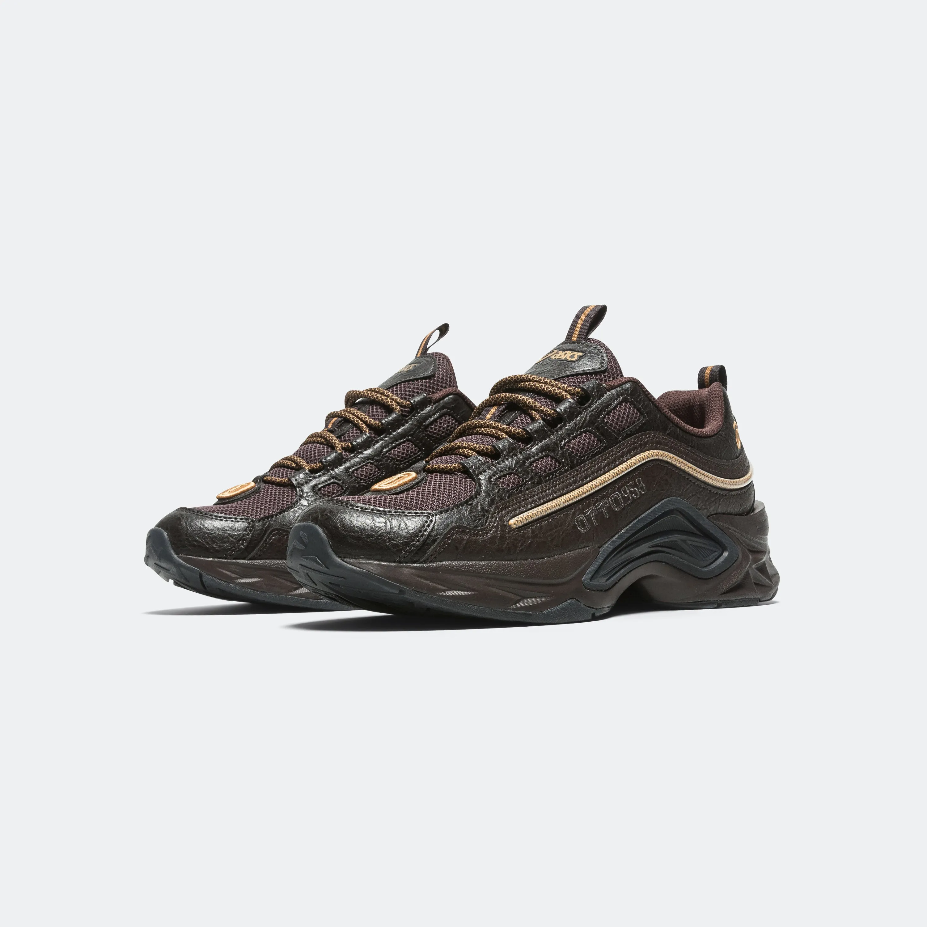 PROTOBLAST-CMLVIII x OTTO958 - Chaussures asics marron/noir
