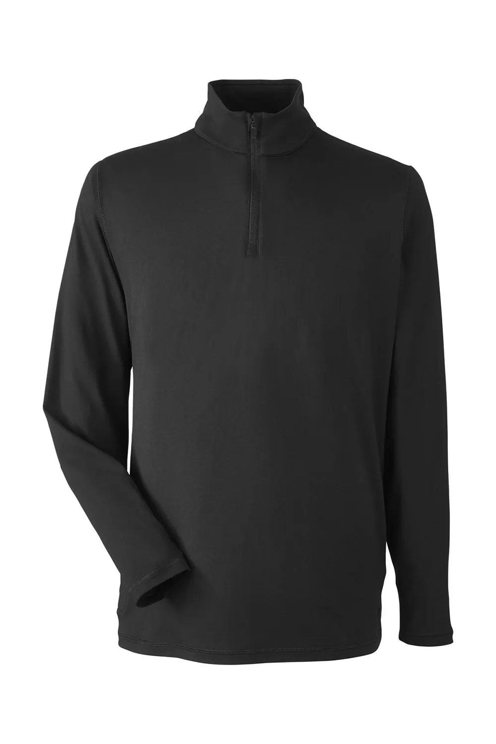 Pull à capuche 1/4 zip pour homme Puma Cloudspun absorbant l'humidité - Noir