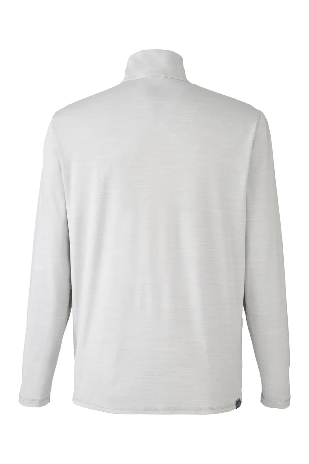 Pull à capuche 1/4 zip pour homme Puma Cloudspun absorbant l'humidité - Gris Heather High Rise