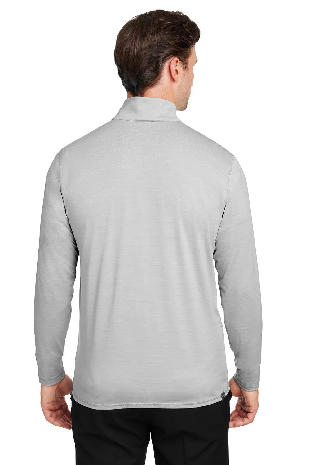 Pull à capuche 1/4 zip pour homme Puma Cloudspun absorbant l'humidité - Gris Heather High Rise