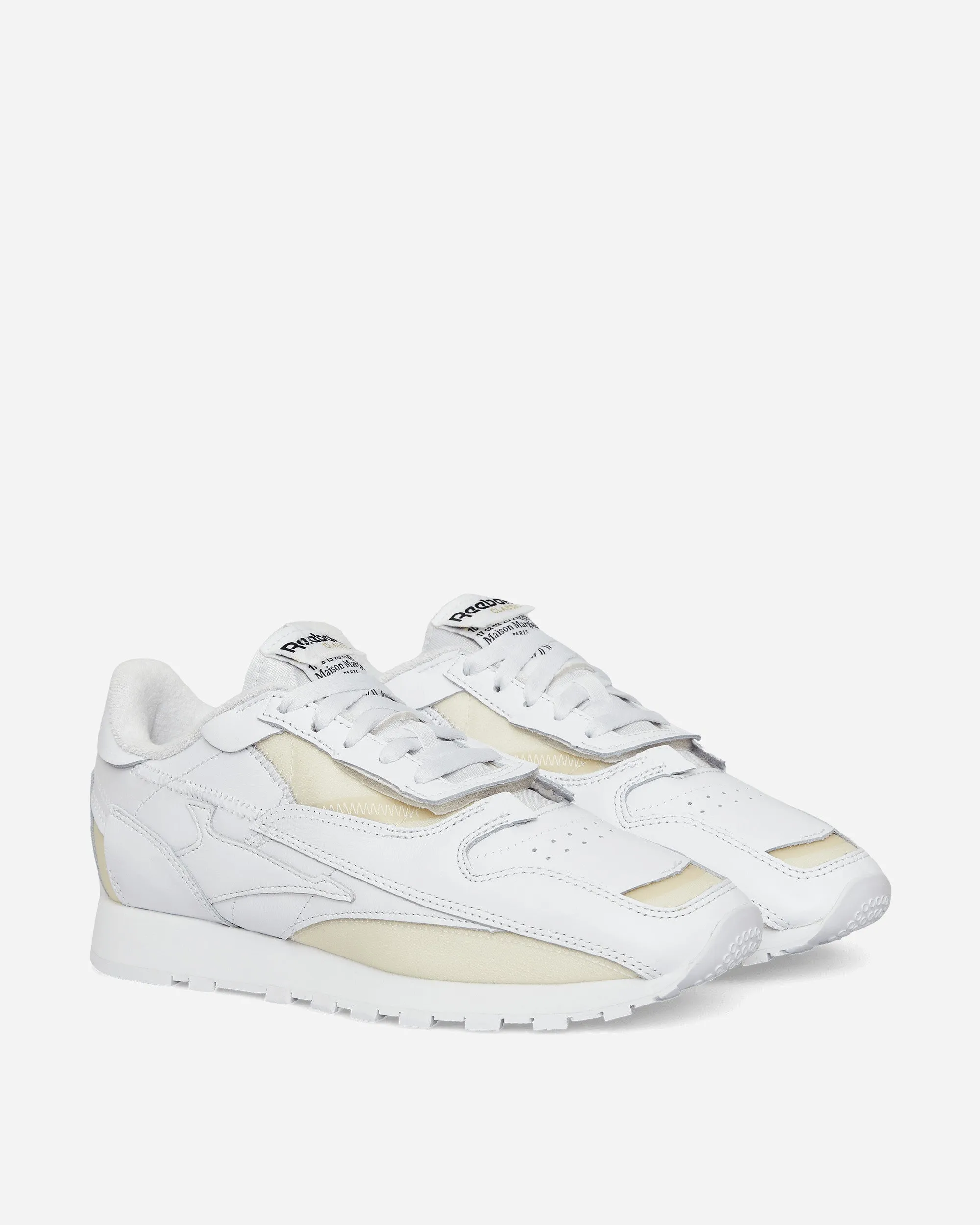 Reebok CL Mémoire des Sneakers Blanc