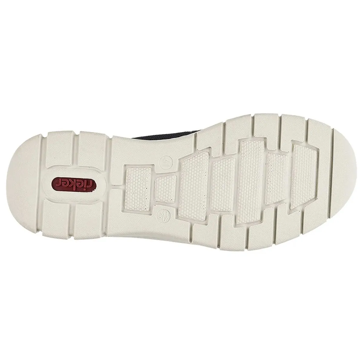 Rieker Homme B7796-14 Tissu Bleu/Beige