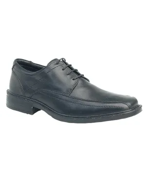 Roamers Mens 4 Eye Tramline Panel Tie Shoes Roamers Shoes