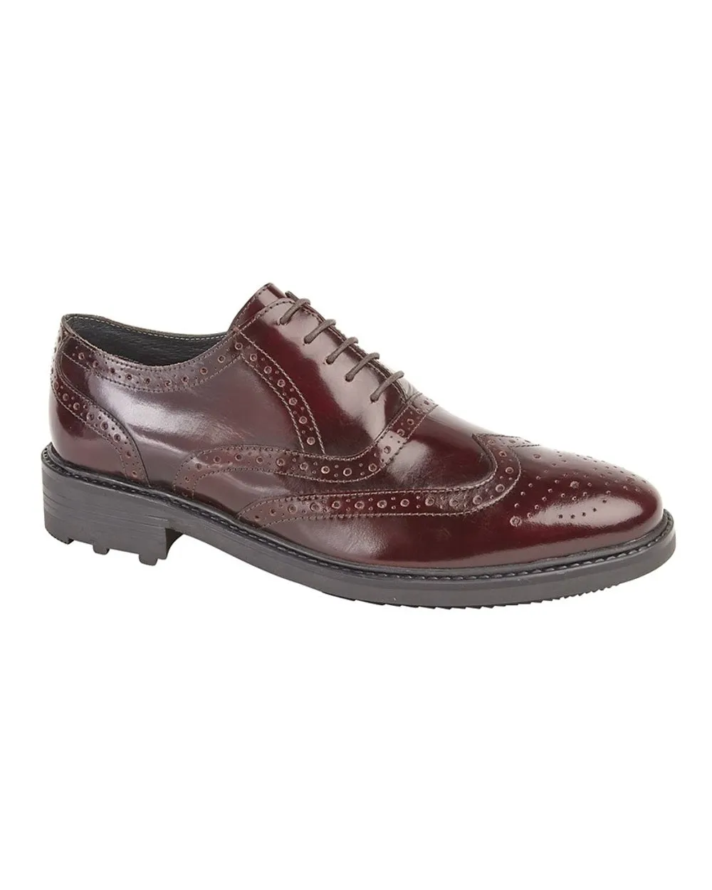 Chaussures Oxford Richelieu pour Homme Roamers à 5 œillets - Chaussures Roamers