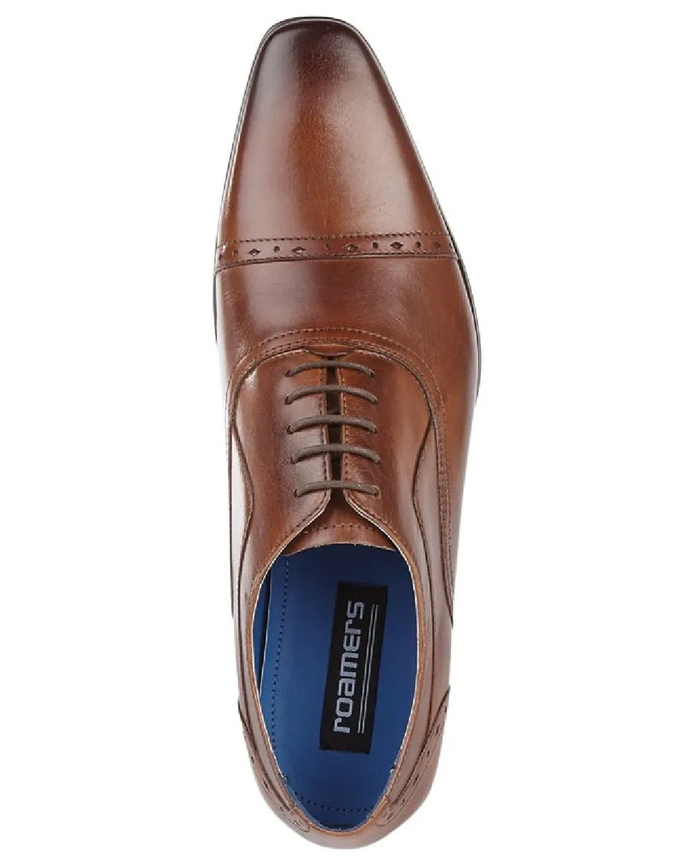 Chaussures Oxford pour Homme Roamers à 5 œillets perforés