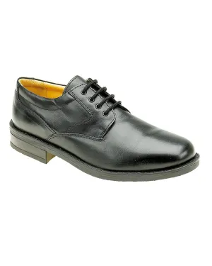 Roamers Mens Lace Up Plain Gibson Shoes Roamers Shoes