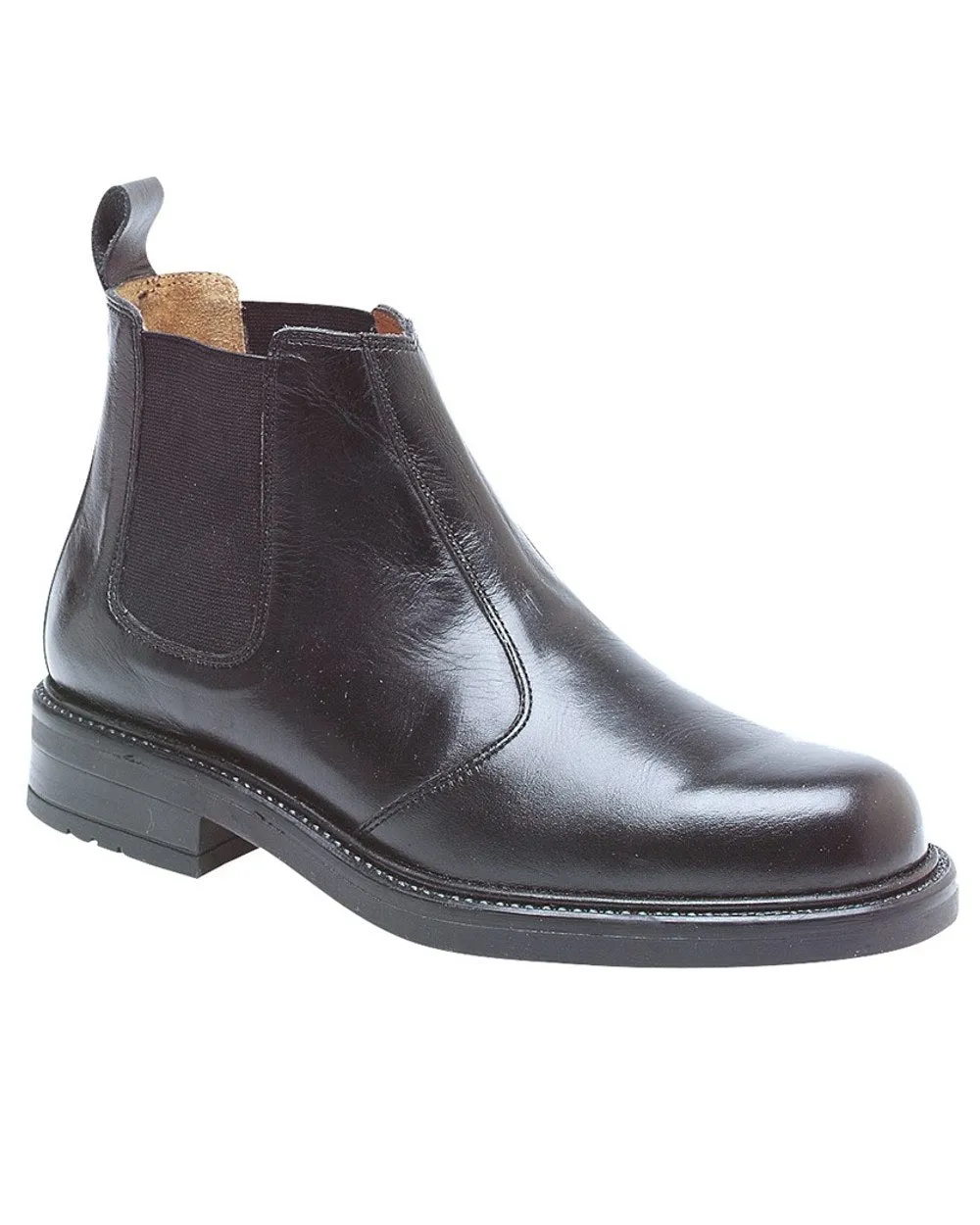 Bottes Chelsea en cuir pour hommes Roamers - Chaussures Roamers