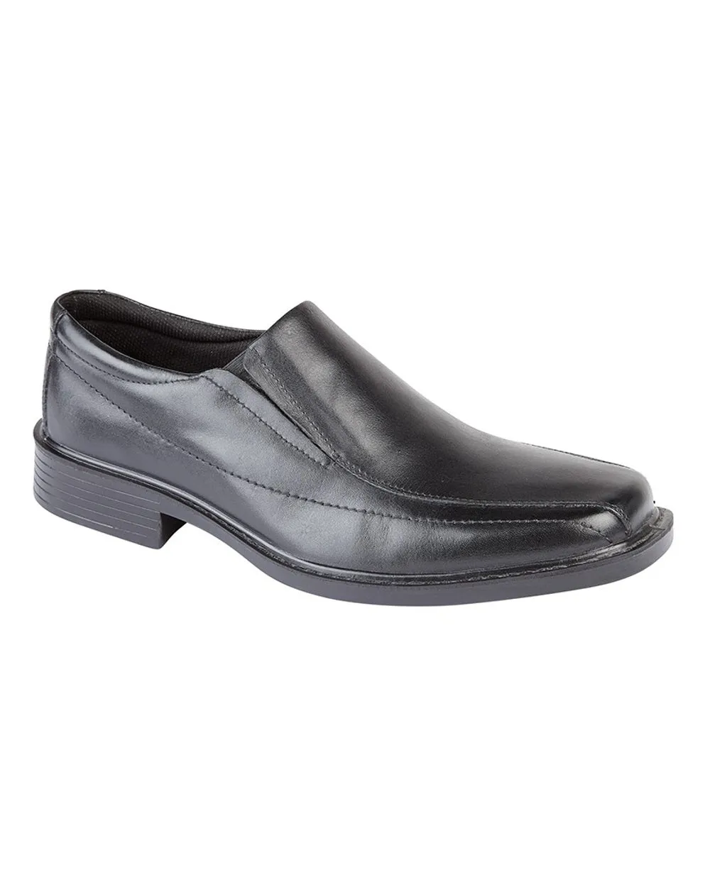 Chaussures décontractées pour hommes Roamers avec panneaux à soufflet jumeaux