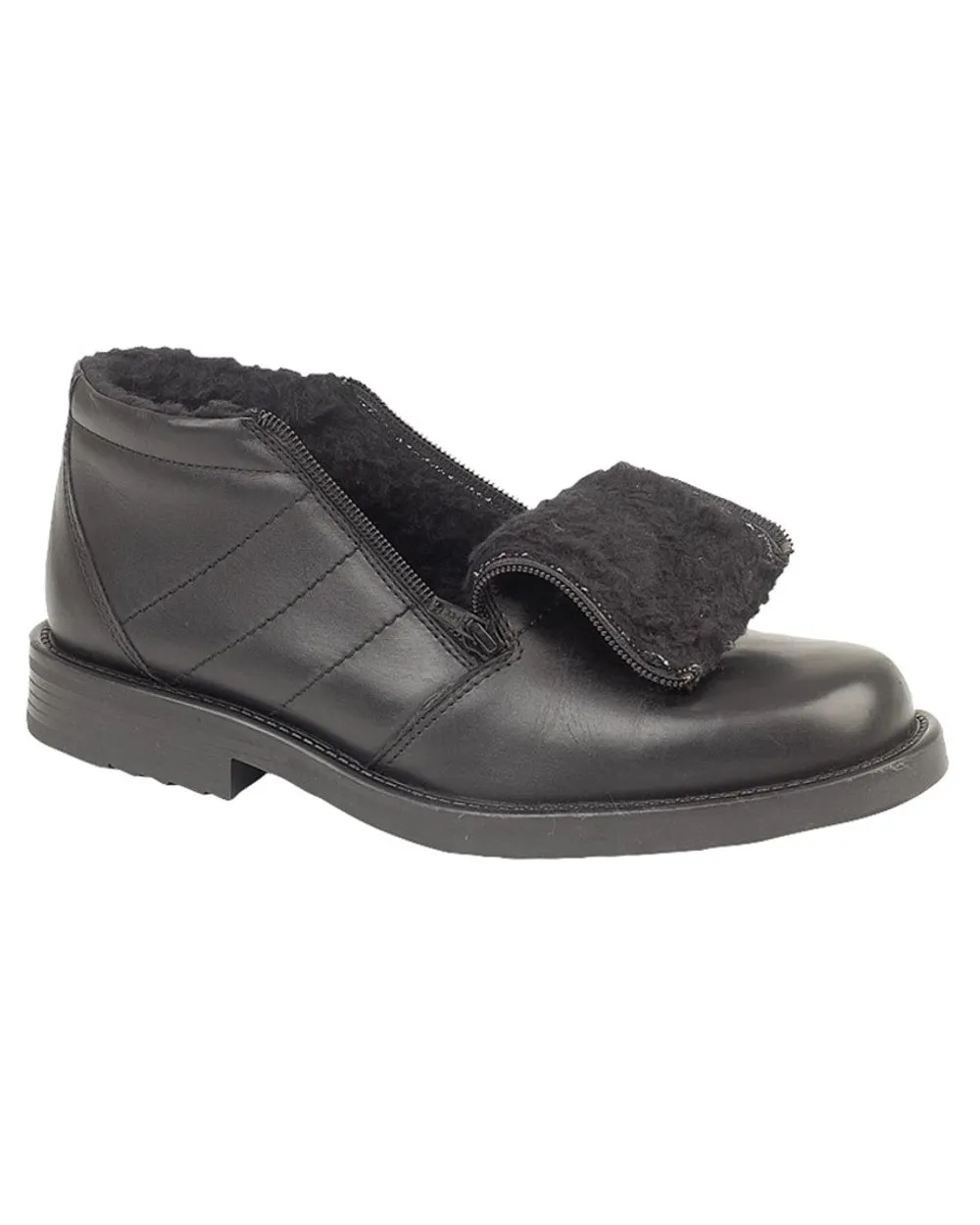 Chaussures Roamers pour Homme - Bottes à Double Fermeture Éclair avec Doublure Thermique