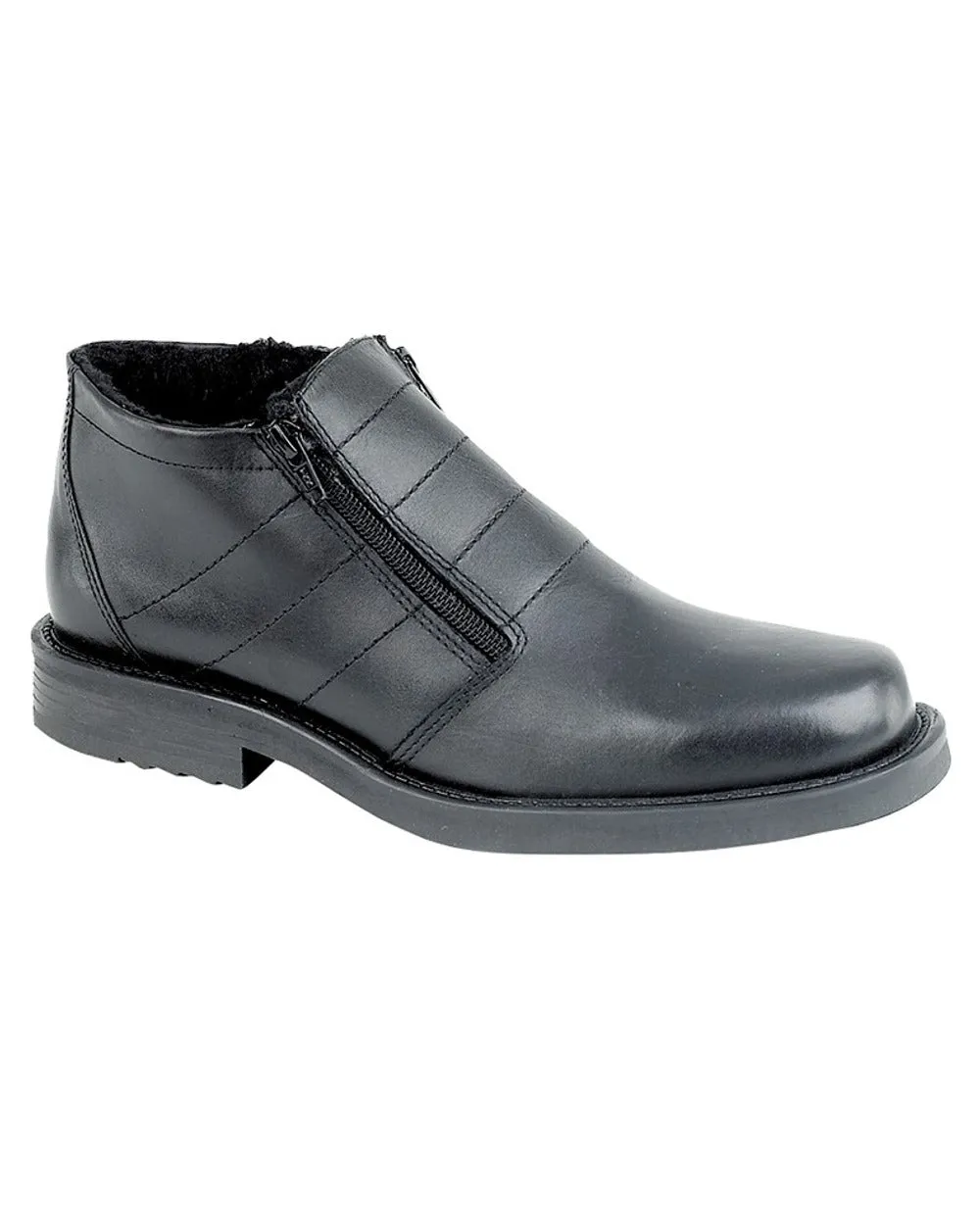 Chaussures Roamers pour Homme - Bottes à Double Fermeture Éclair avec Doublure Thermique