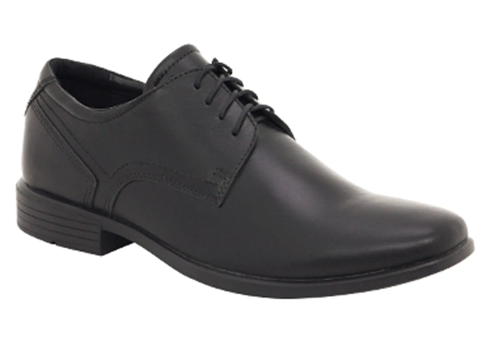 Chaussures d'école lacées ROC Folio pour garçons seniors/hommes, confortables et durables