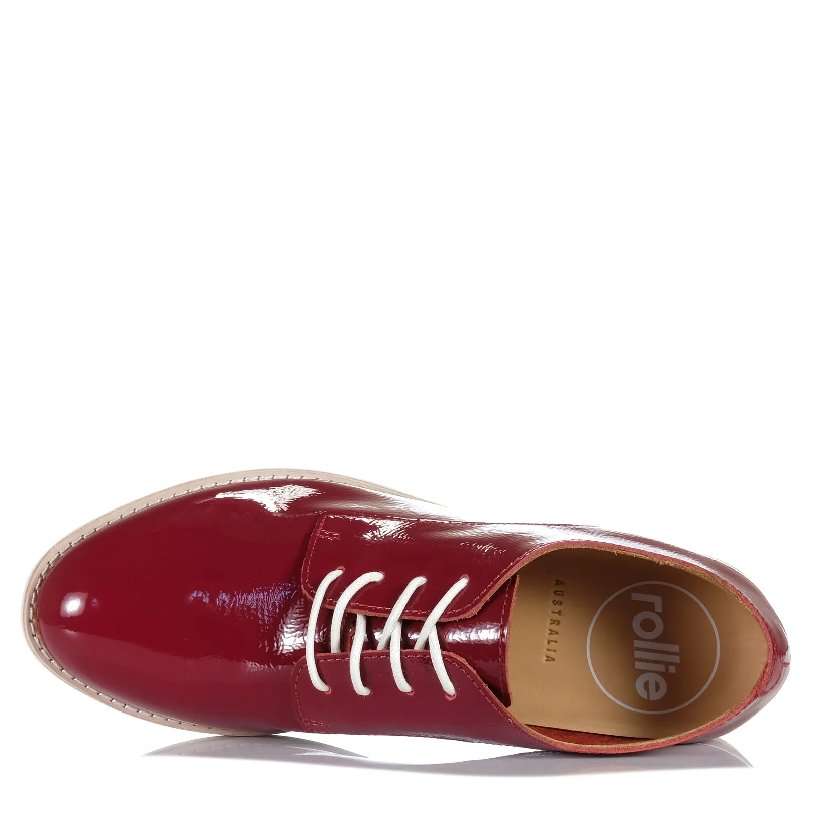 Rollie Derby Super Doux Merlot Verni