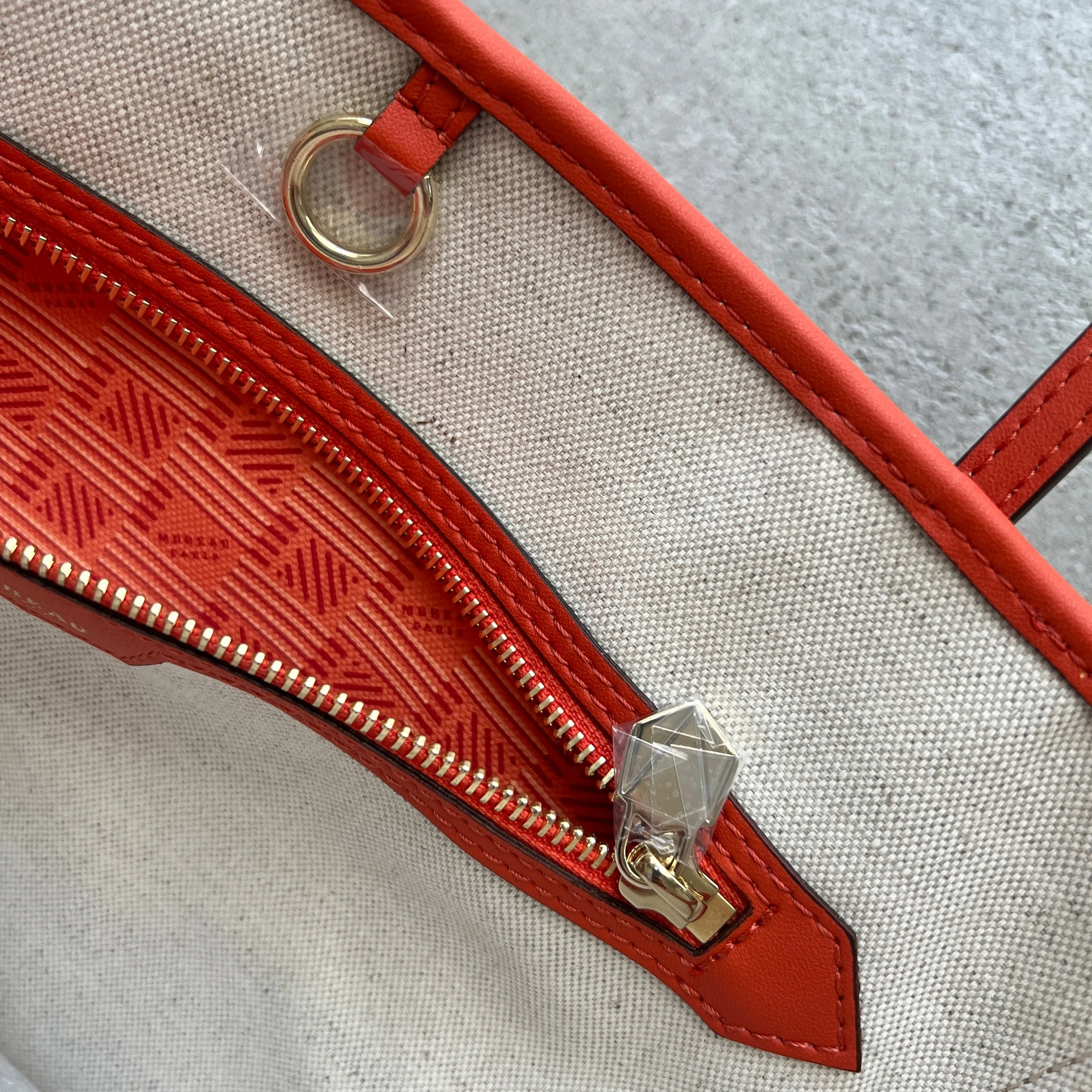 Sac Saint Tropez Open Tote MM, Orange Moreau