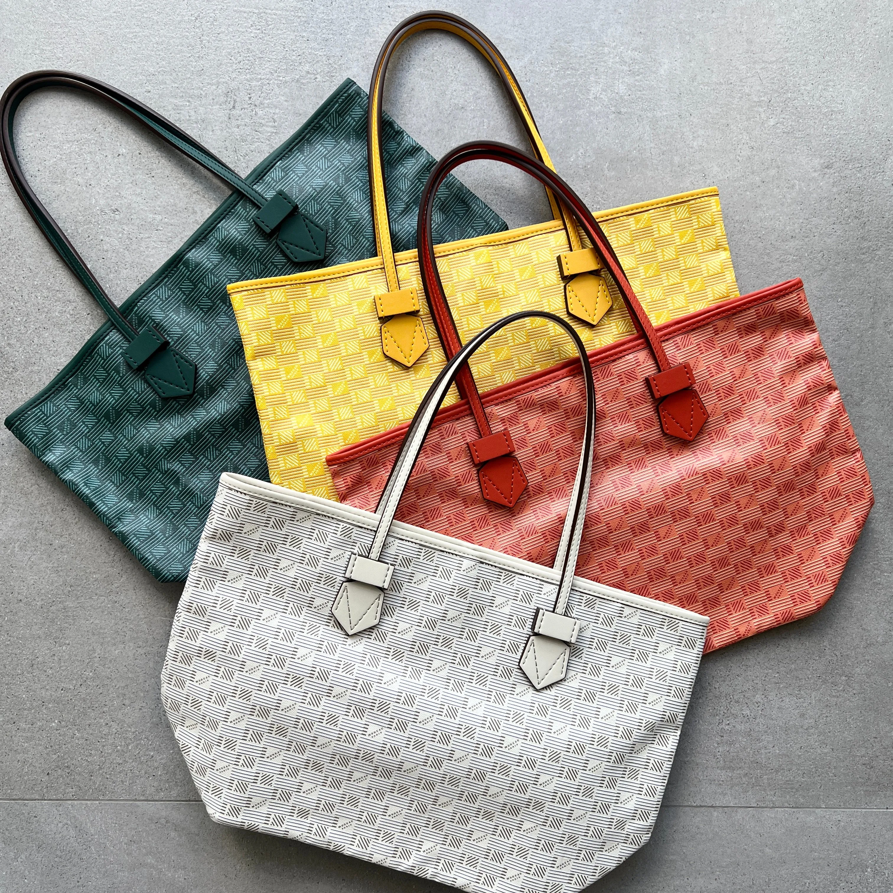 Sac Saint Tropez Open Tote MM, Orange Moreau