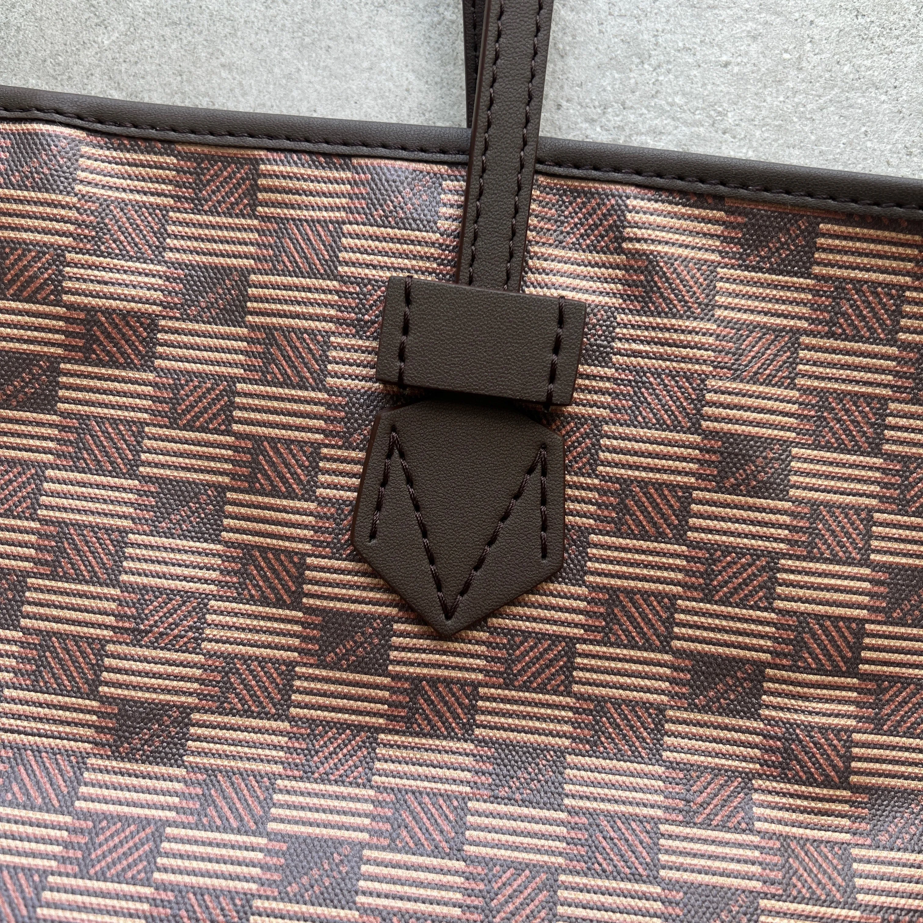 Saint Tropez Tote GM, Sacs Moreau Chocolat