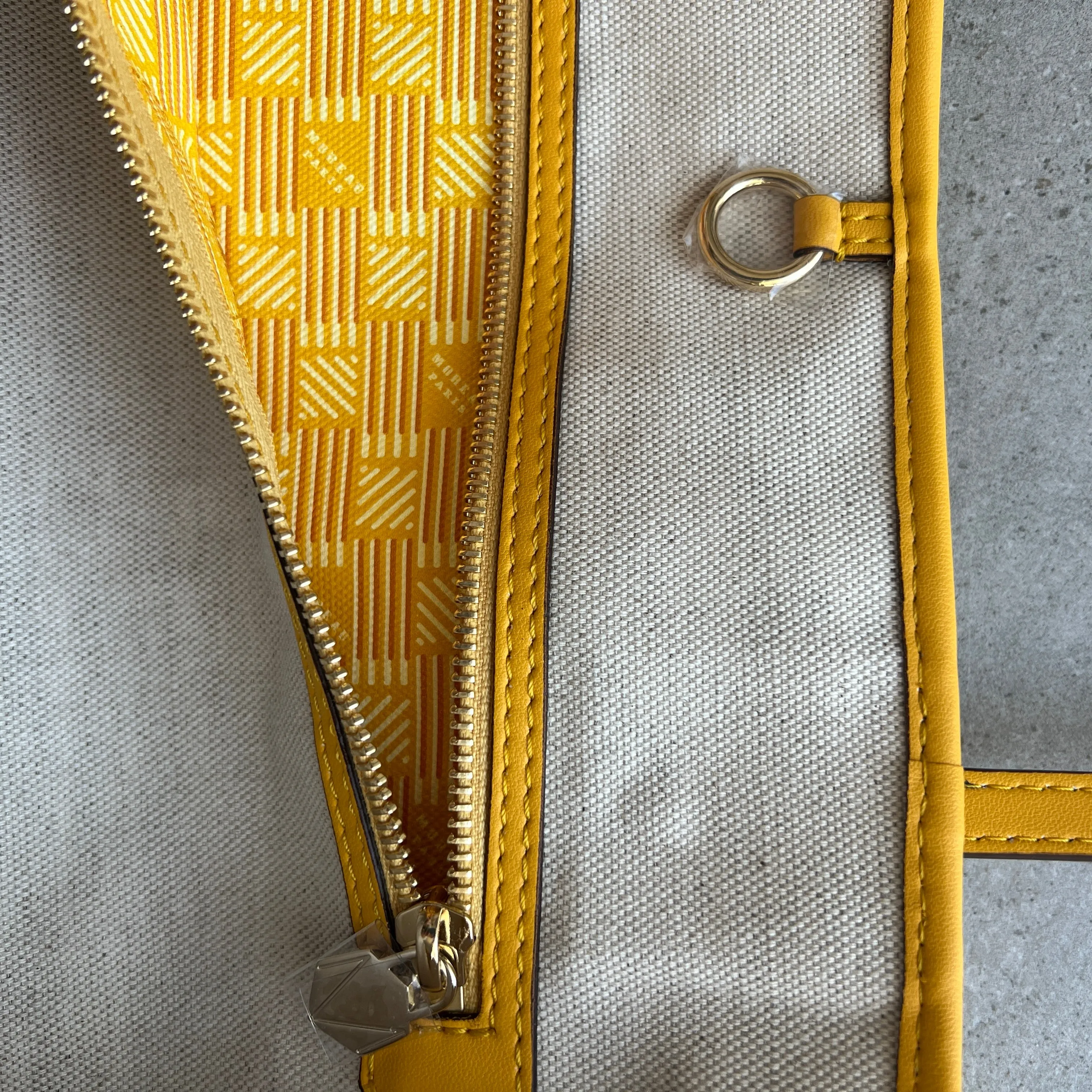 Sac Saint Tropez Tote GM, Jaune Moreau