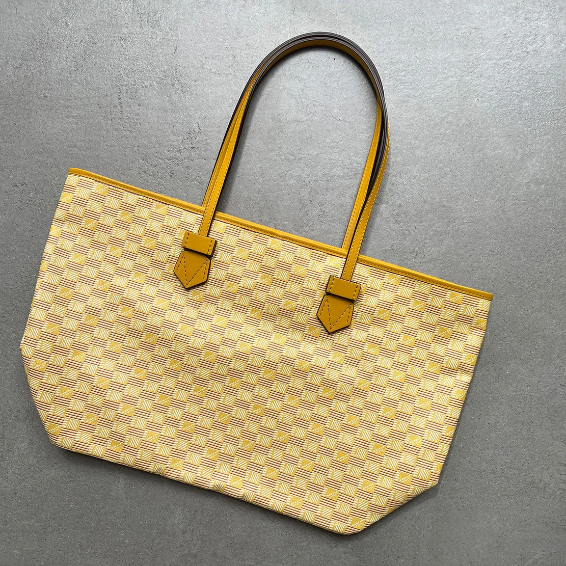 Sac Saint Tropez Tote GM, Jaune Moreau