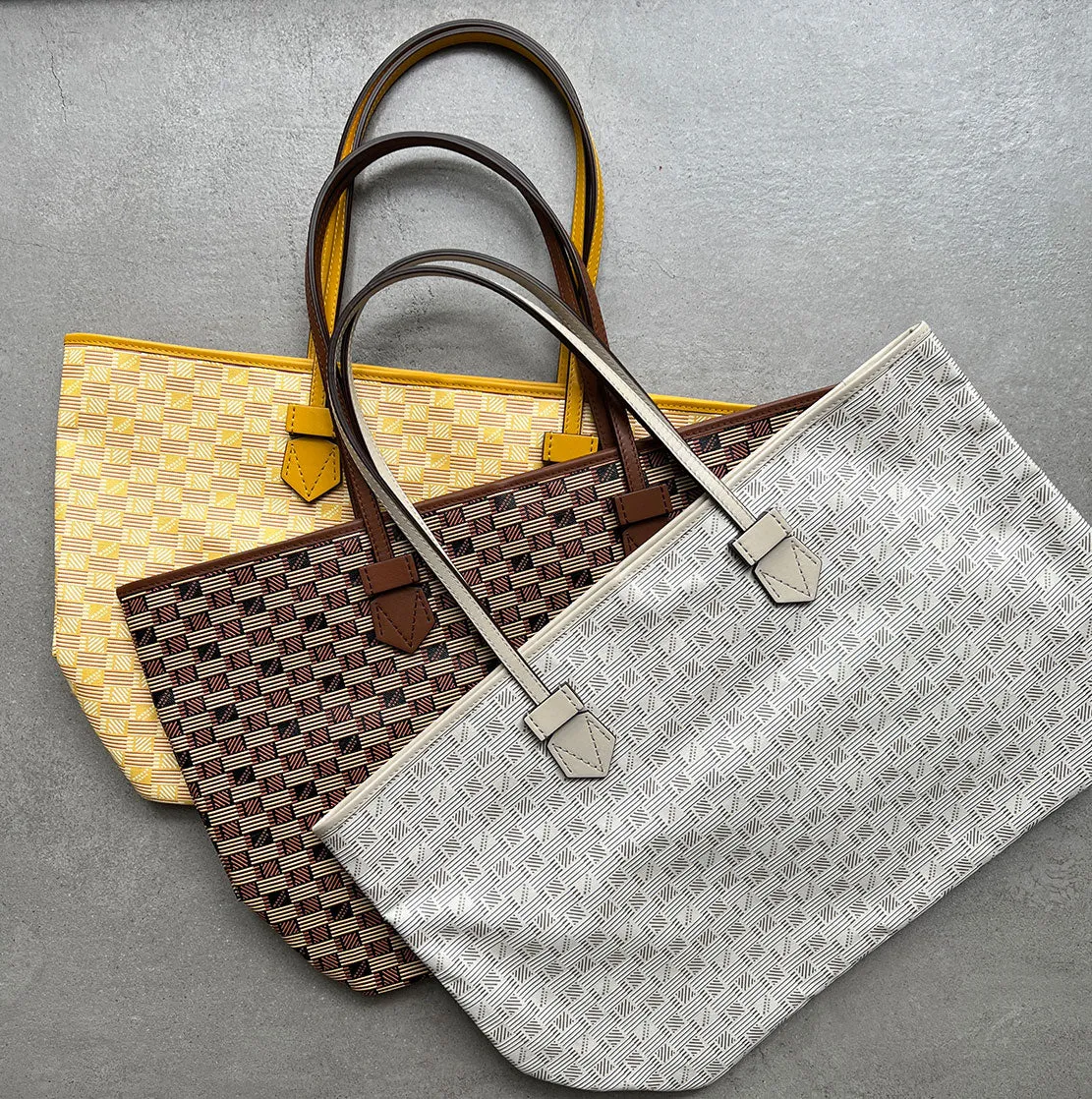 Sac Saint Tropez Tote GM, Jaune Moreau