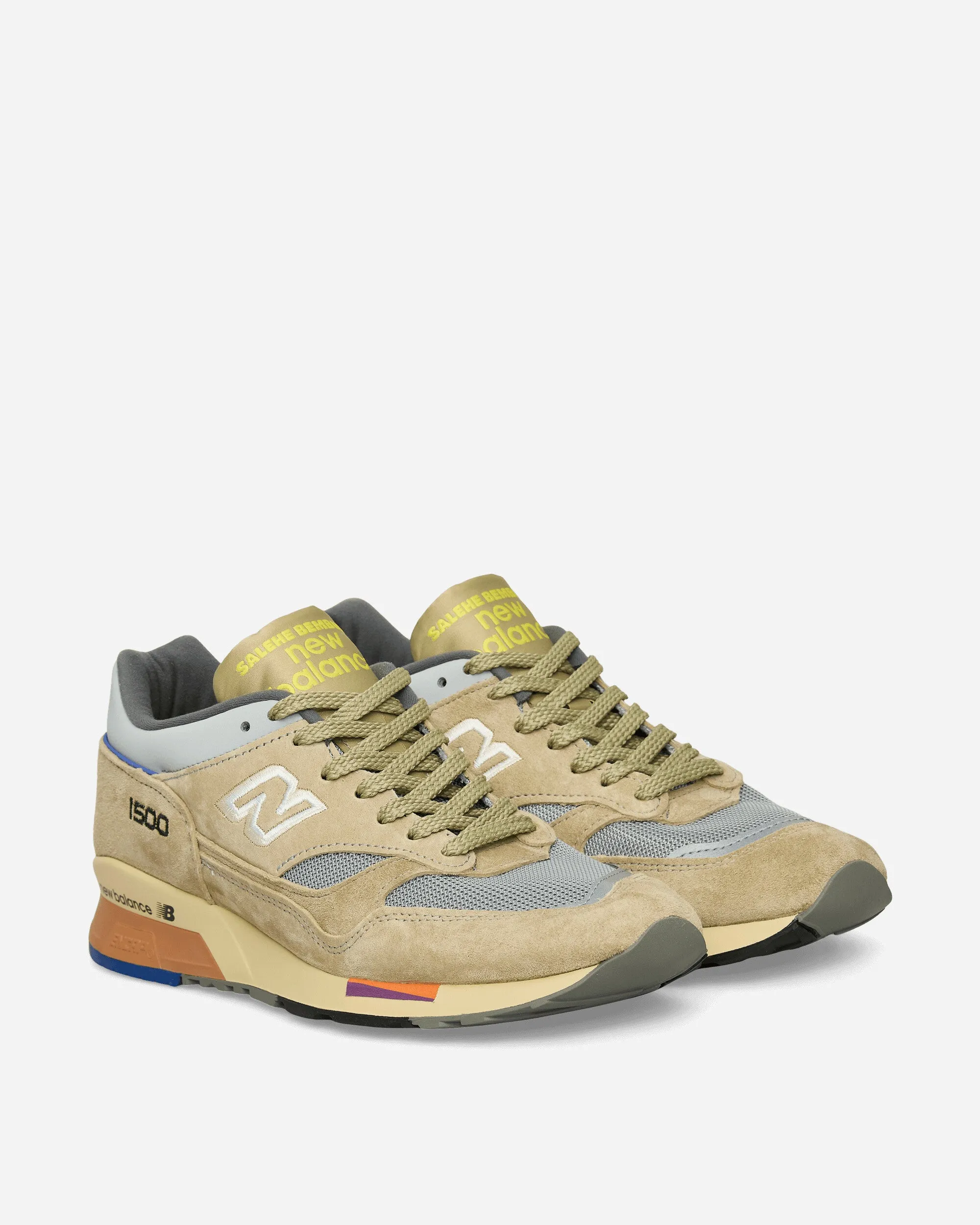 Salehe Bembury FABRIQUÉ au Royaume-Uni 1500 Sneakers Marron / Gris / Bleu