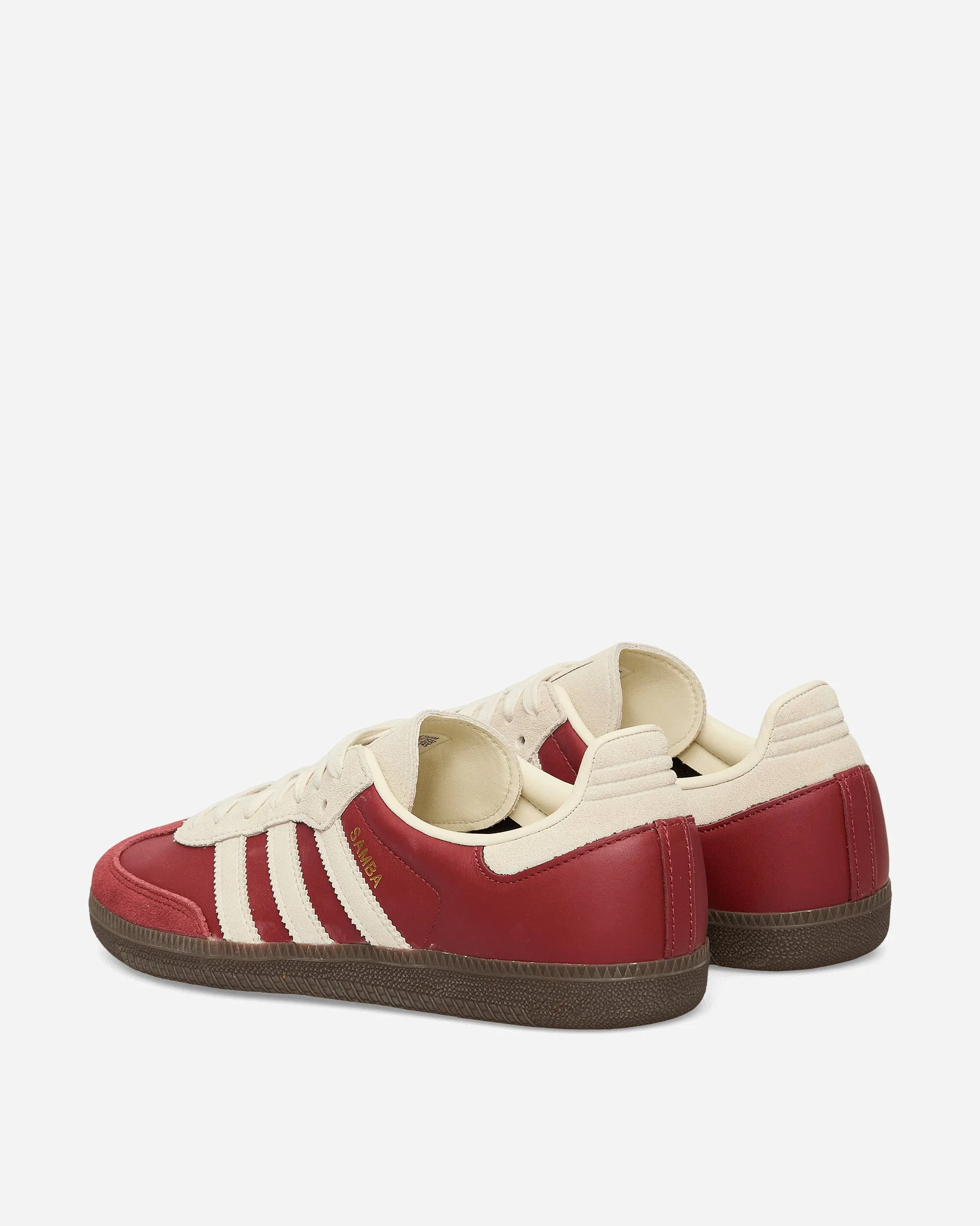 Samba OG Sneakers Préloved Rubis / Blanc Crème