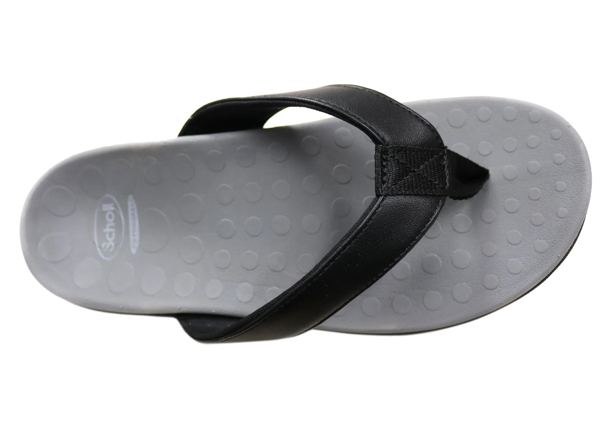 Scholl Orthaheel Sonoma Tongues Homme Confortables et Soutenues Chaussures Scholl Orthaheel
