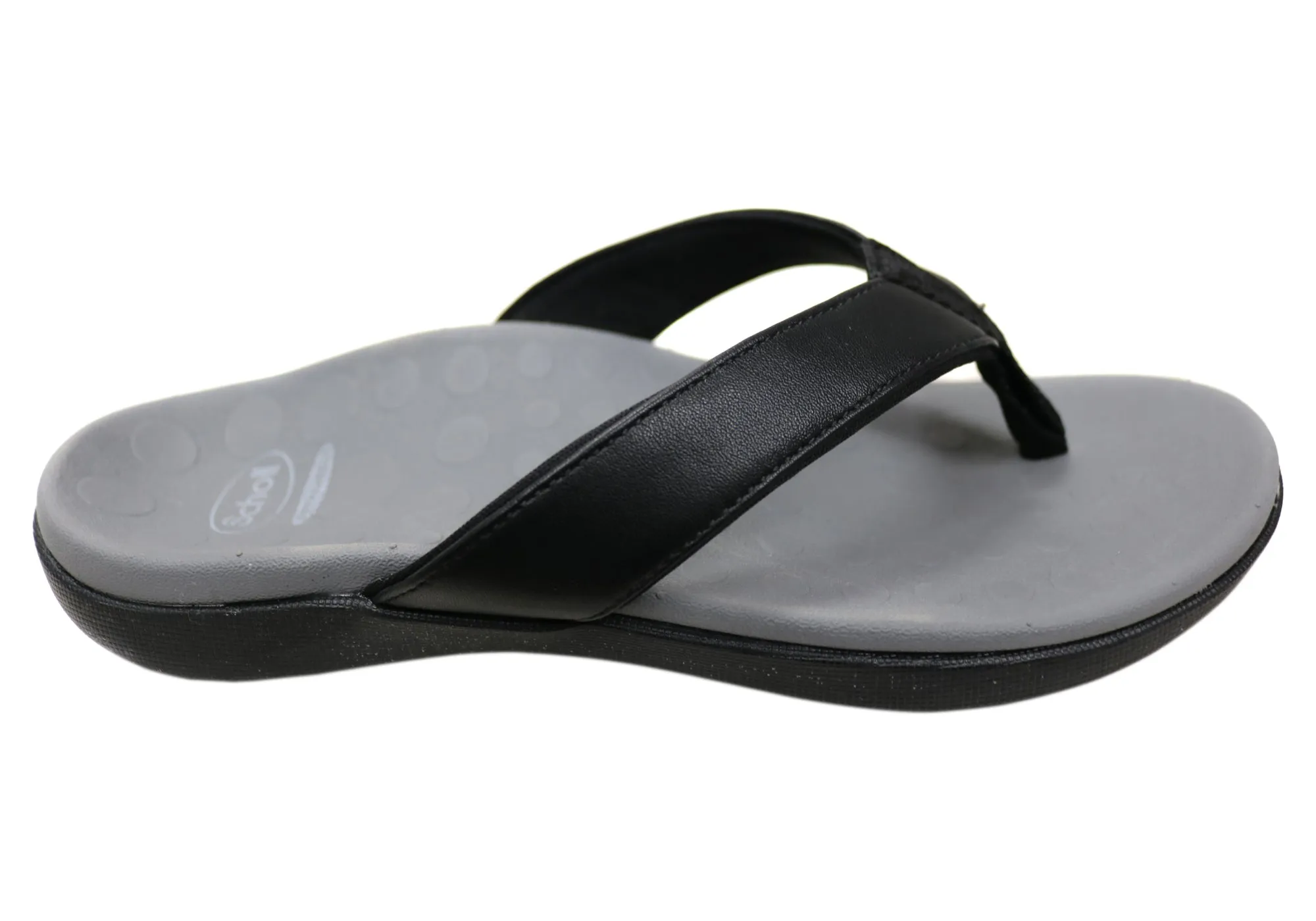 Scholl Orthaheel Sonoma Tongues Homme Confortables et Soutenues Chaussures Scholl Orthaheel