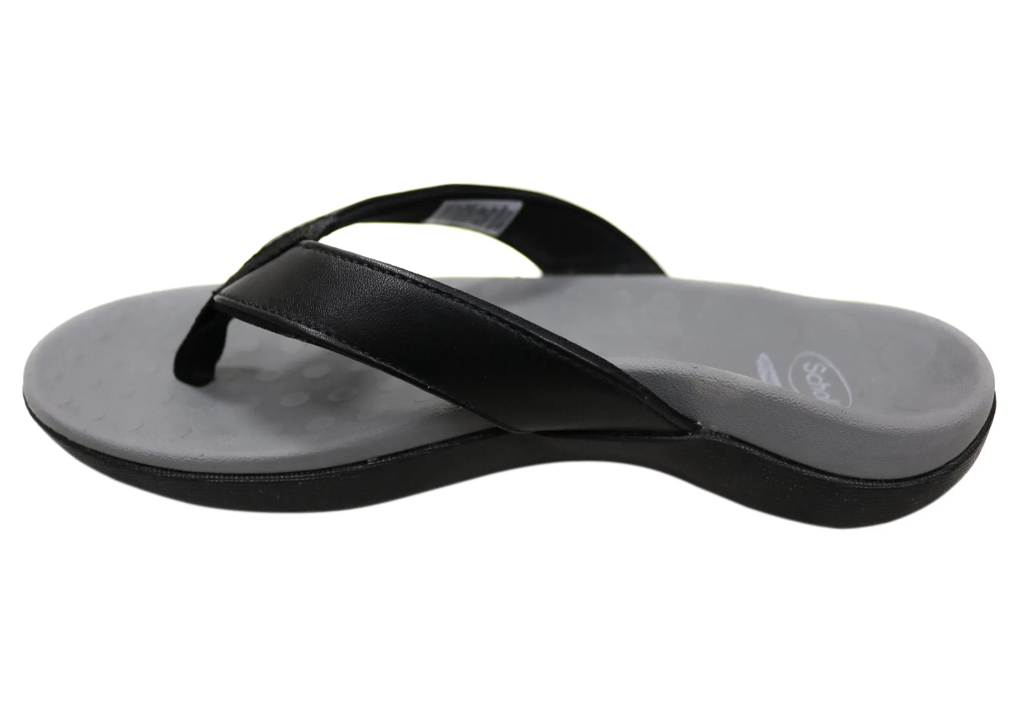 Scholl Orthaheel Sonoma Tongues Homme Confortables et Soutenues Chaussures Scholl Orthaheel