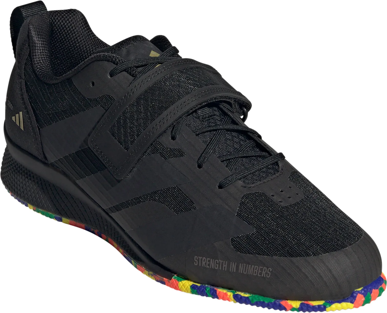 Chaussures Adidas pour hommes Chaussures de musculation Adipower 3 pour hommes - Noir
