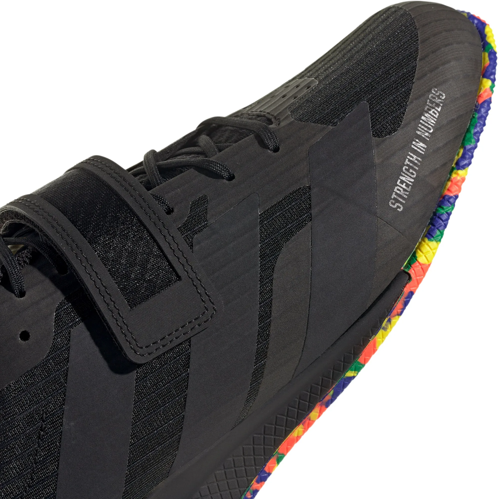 Chaussures Adidas pour hommes Chaussures de musculation Adipower 3 pour hommes - Noir