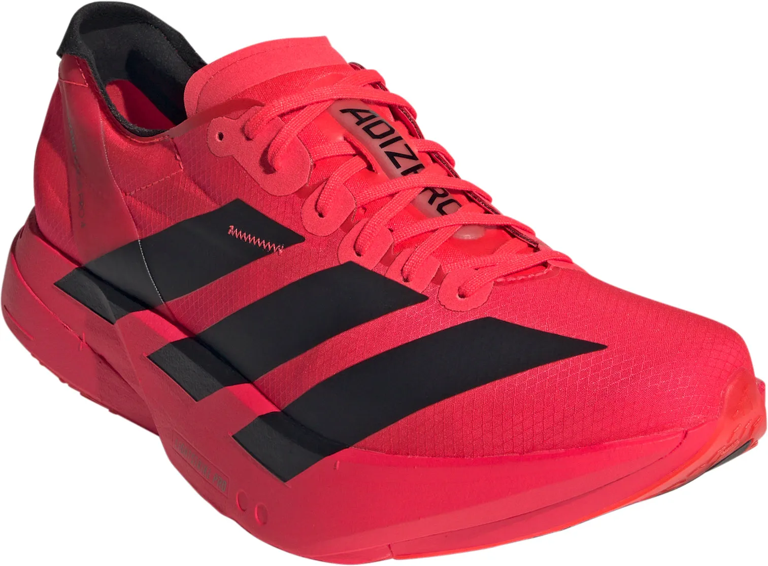 Chaussures Adidas pour hommes Adizero Adios Pro 4 - Chaussures de course pour hommes - Rouge