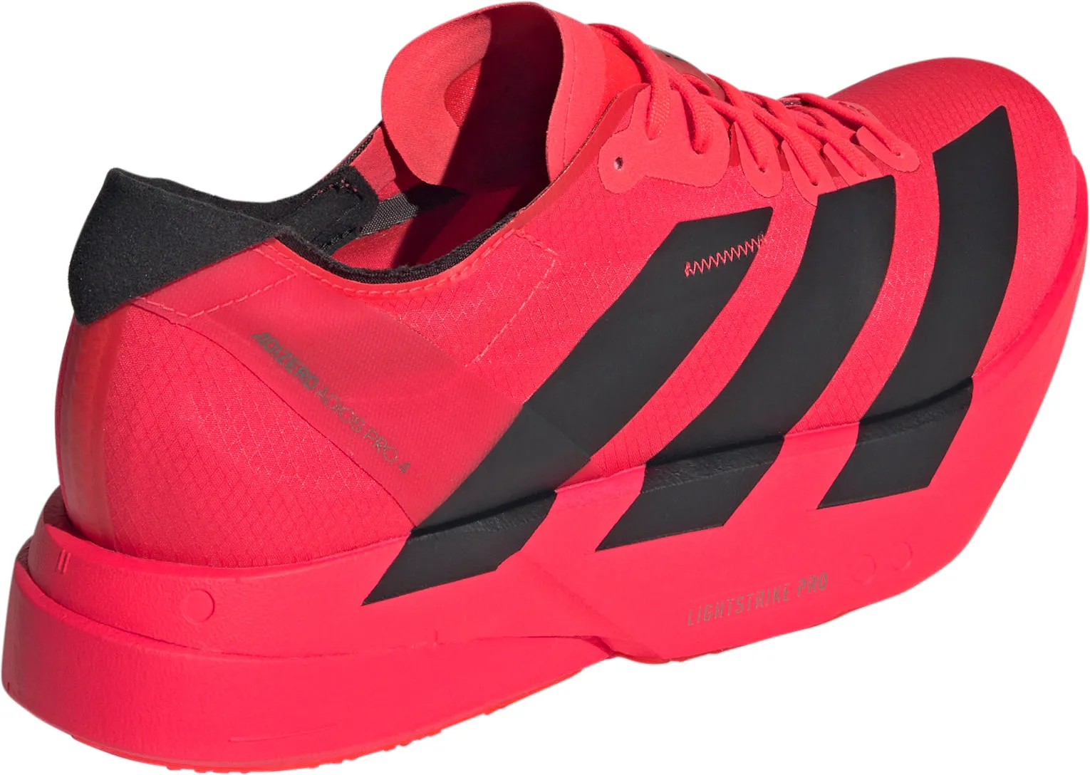 Chaussures Adidas pour hommes Adizero Adios Pro 4 - Chaussures de course pour hommes - Rouge