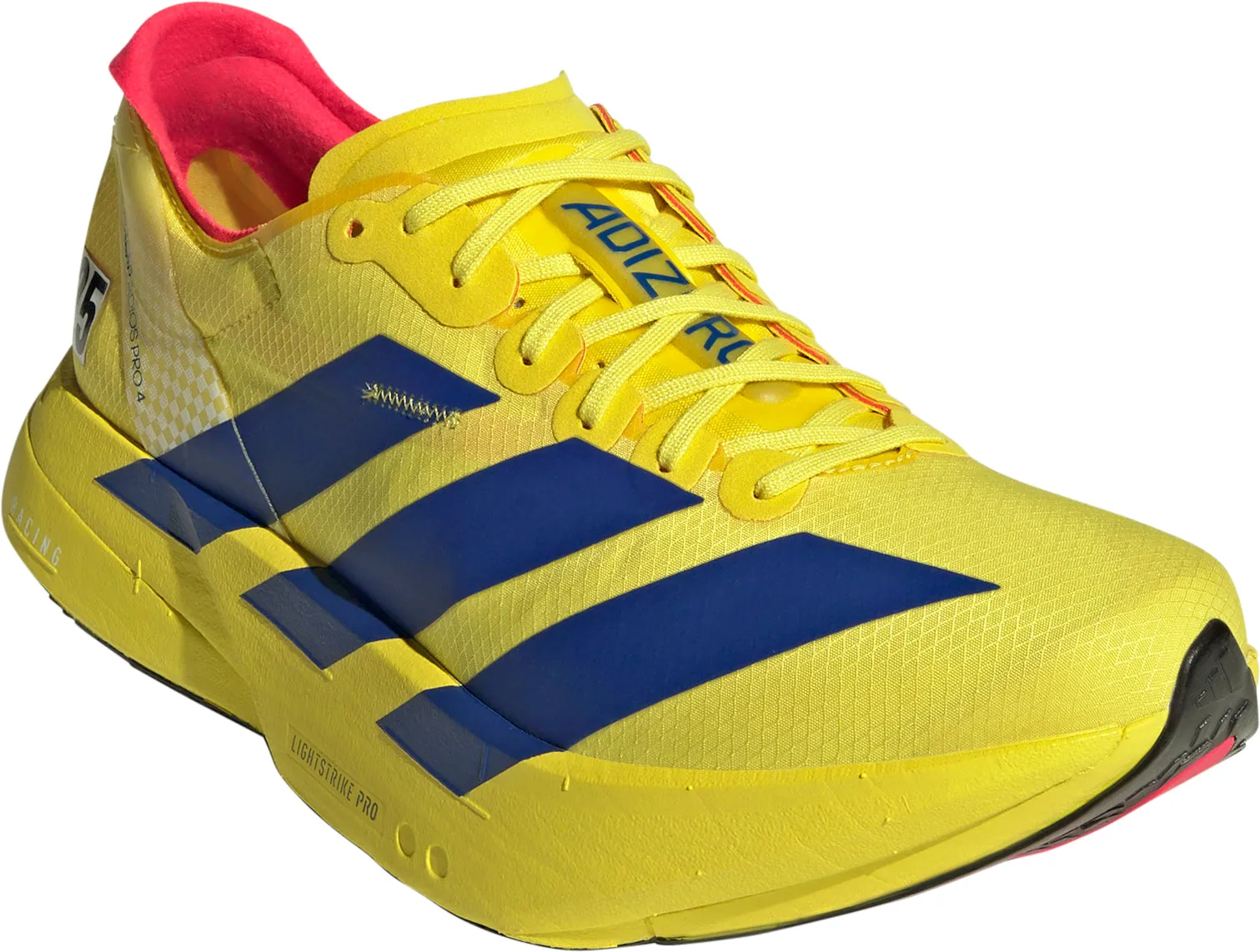 Chaussures Adidas Homme Chaussures de course Adizero Adios Pro 4 pour hommes - Jaune