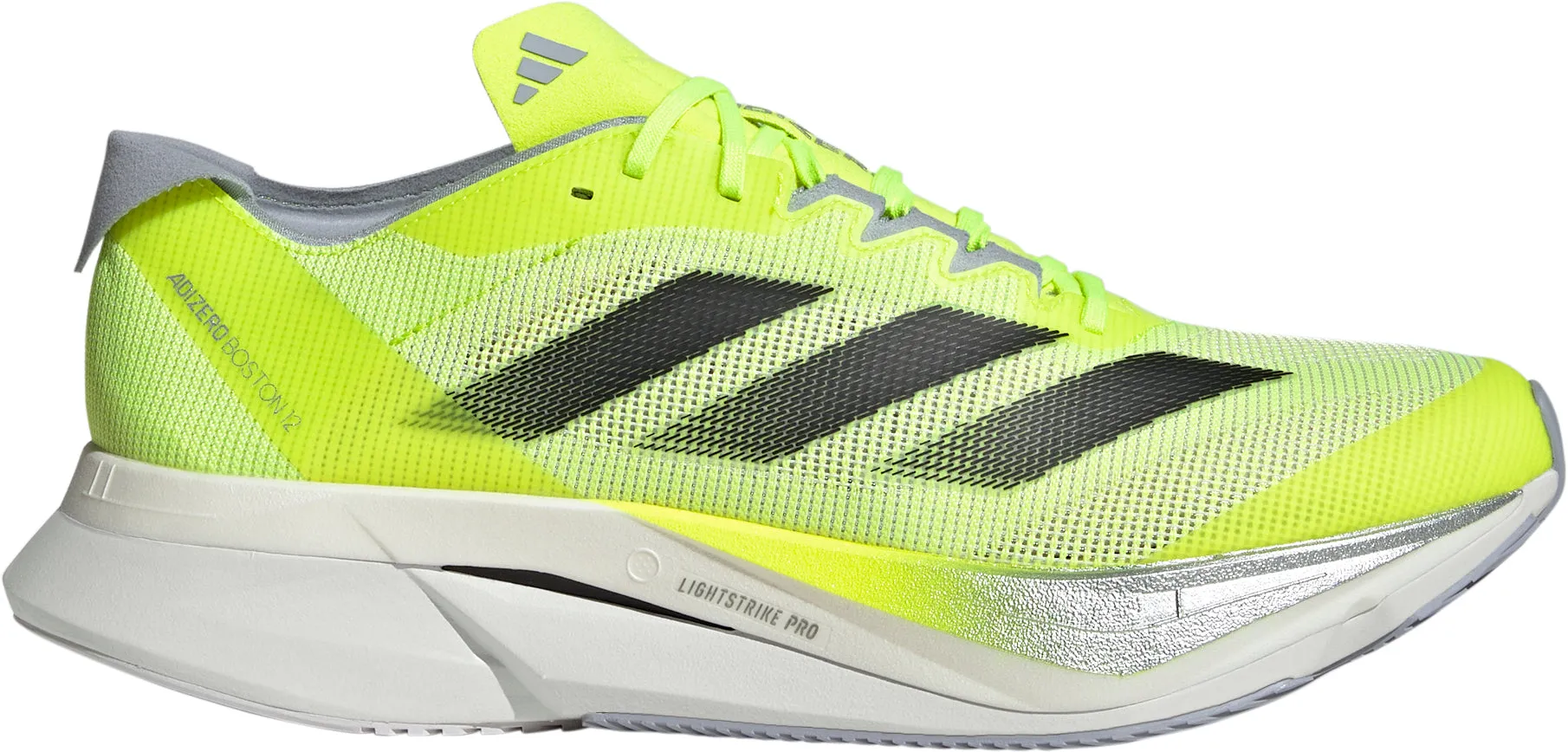 Chaussures Adidas Homme Chaussures de course Adizero Boston 12 pour hommes - Jaune