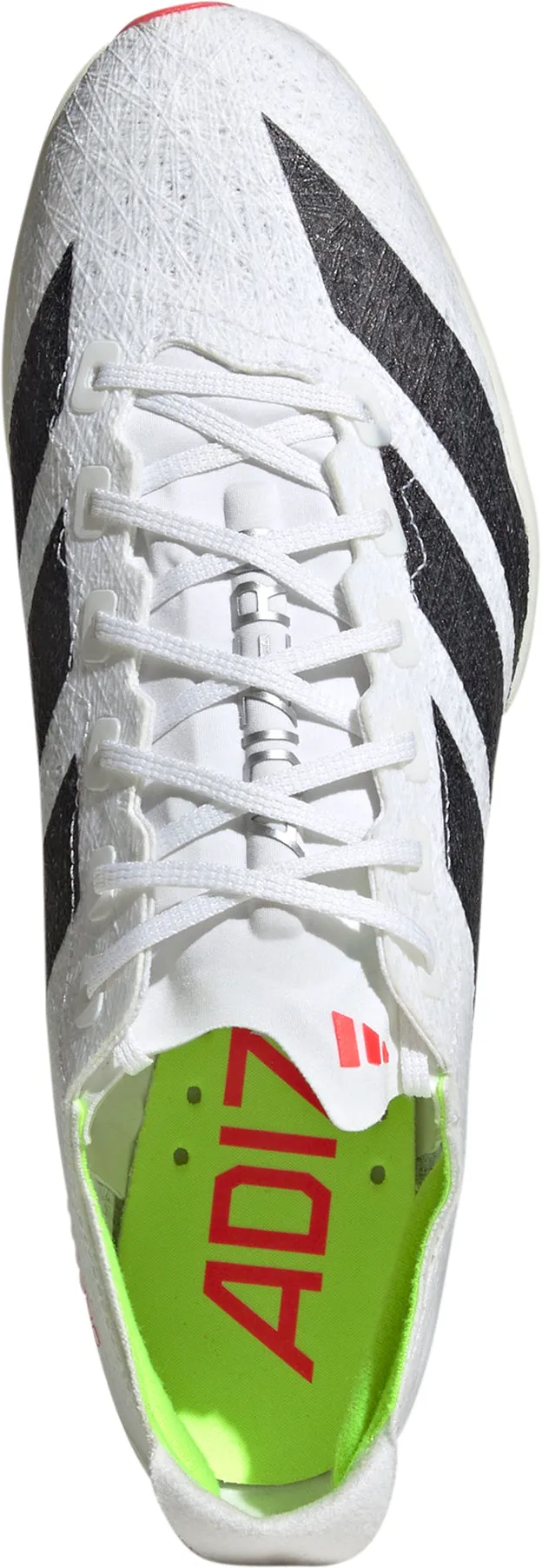 Chaussures Adidas pour hommes Adidas Adizero Prime SP 3 Strung Pointes de course - Blanc